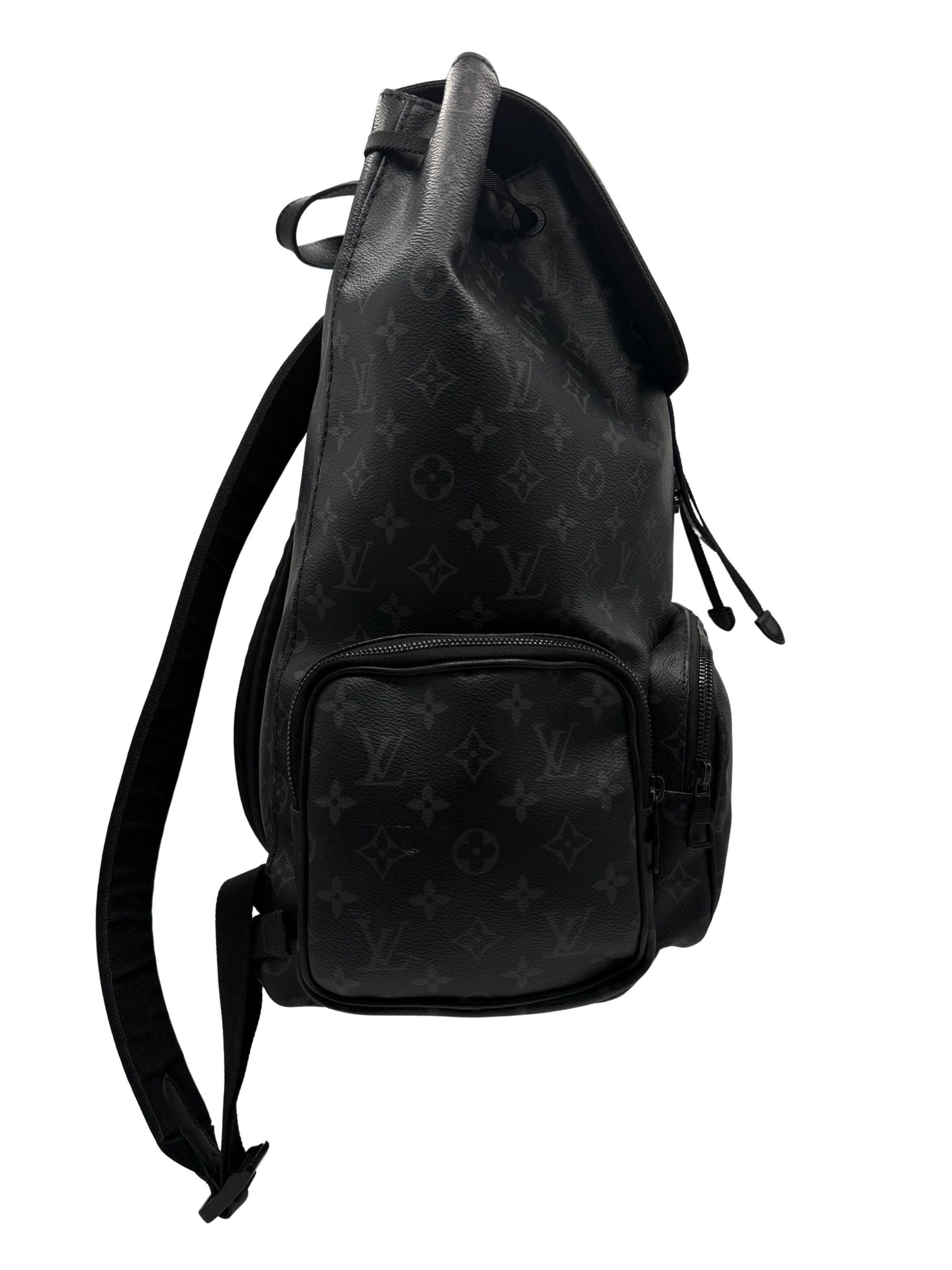Louis Vuitton Monogram Trio Backpack - Black