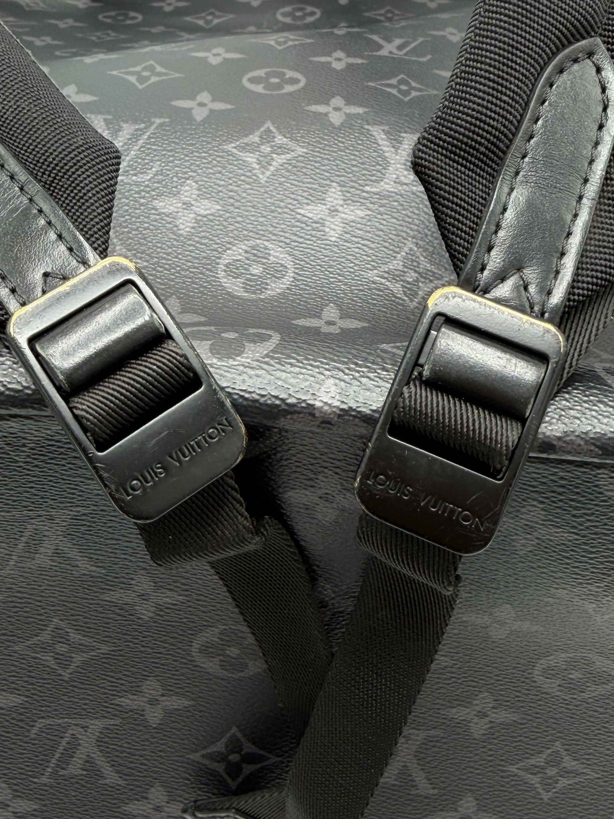 Louis Vuitton Monogram Trio Backpack - Black