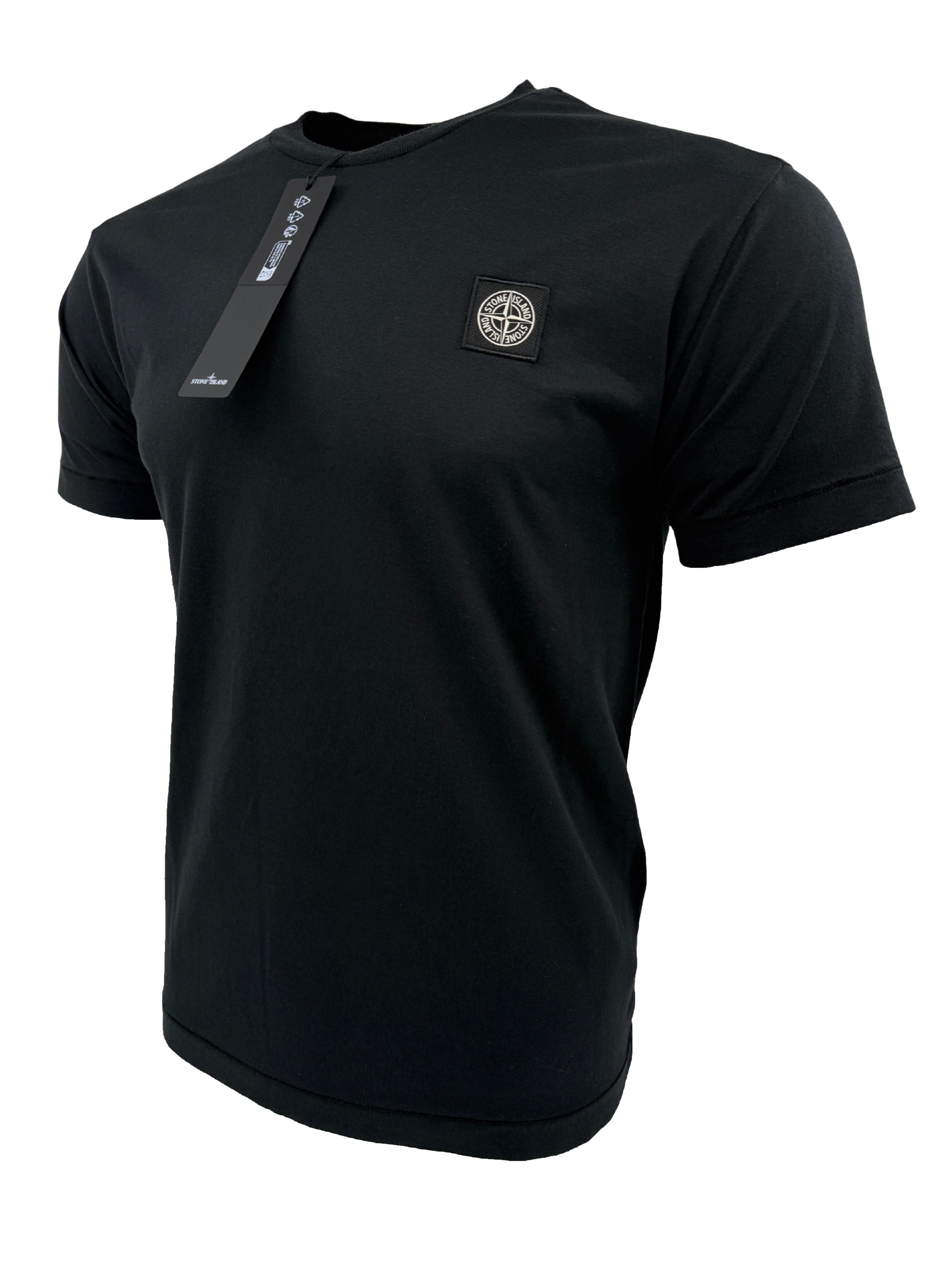 Stone Island Logo Patch T-Shirt - Black (Unused)