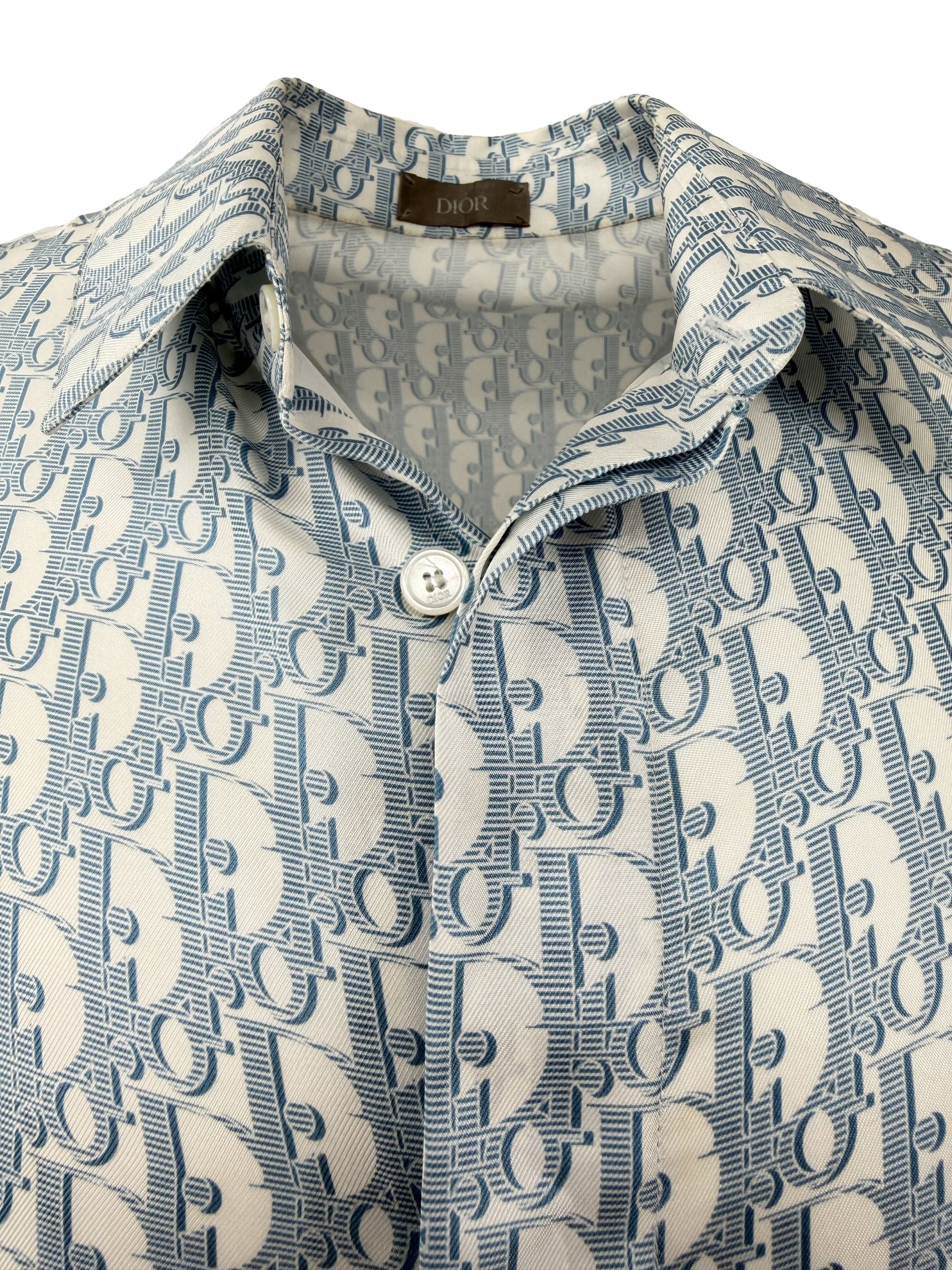 Dior Monogram Silk Set - Blue Dior