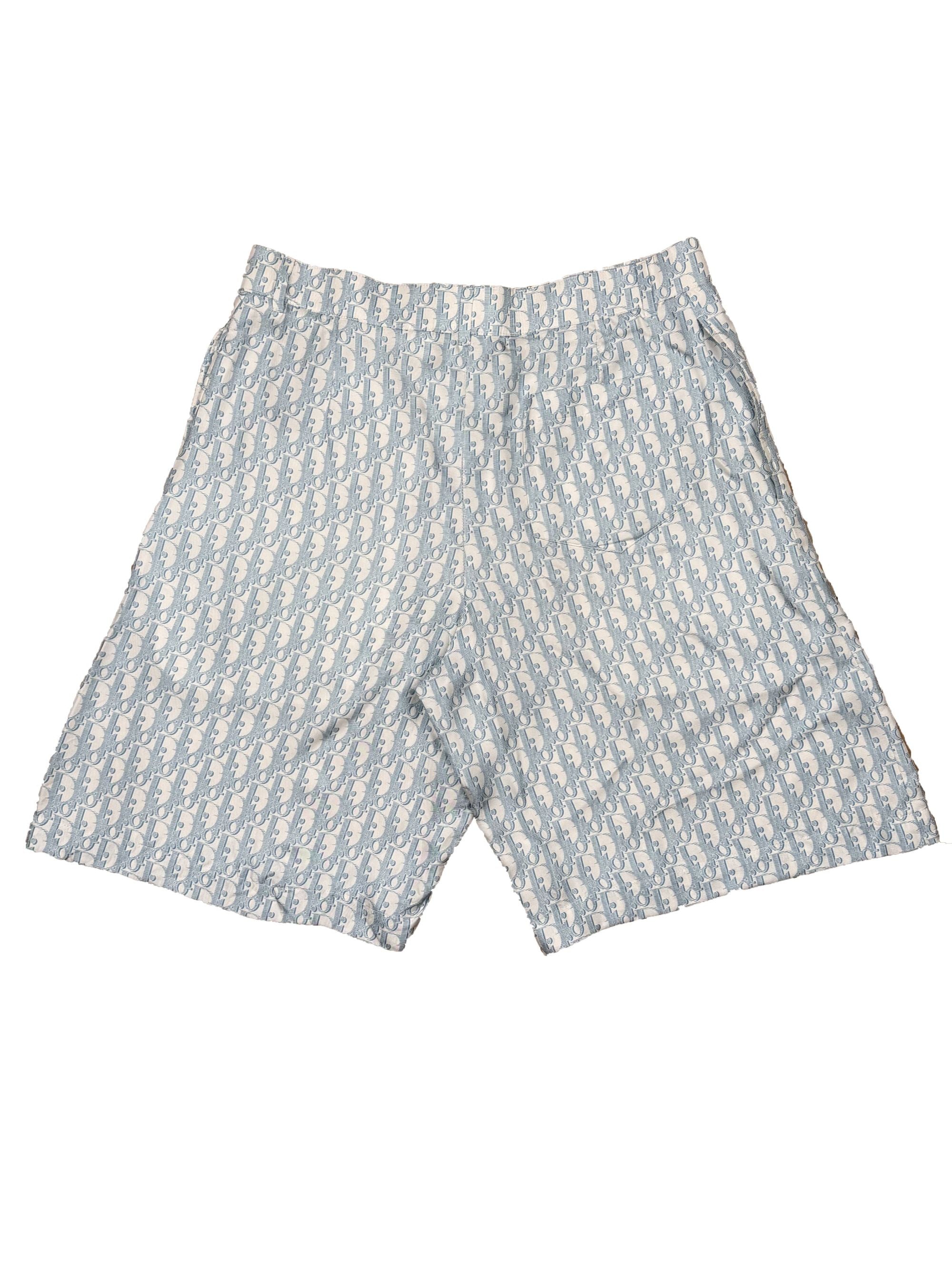 Dior Monogram Silk Set - Blue Dior