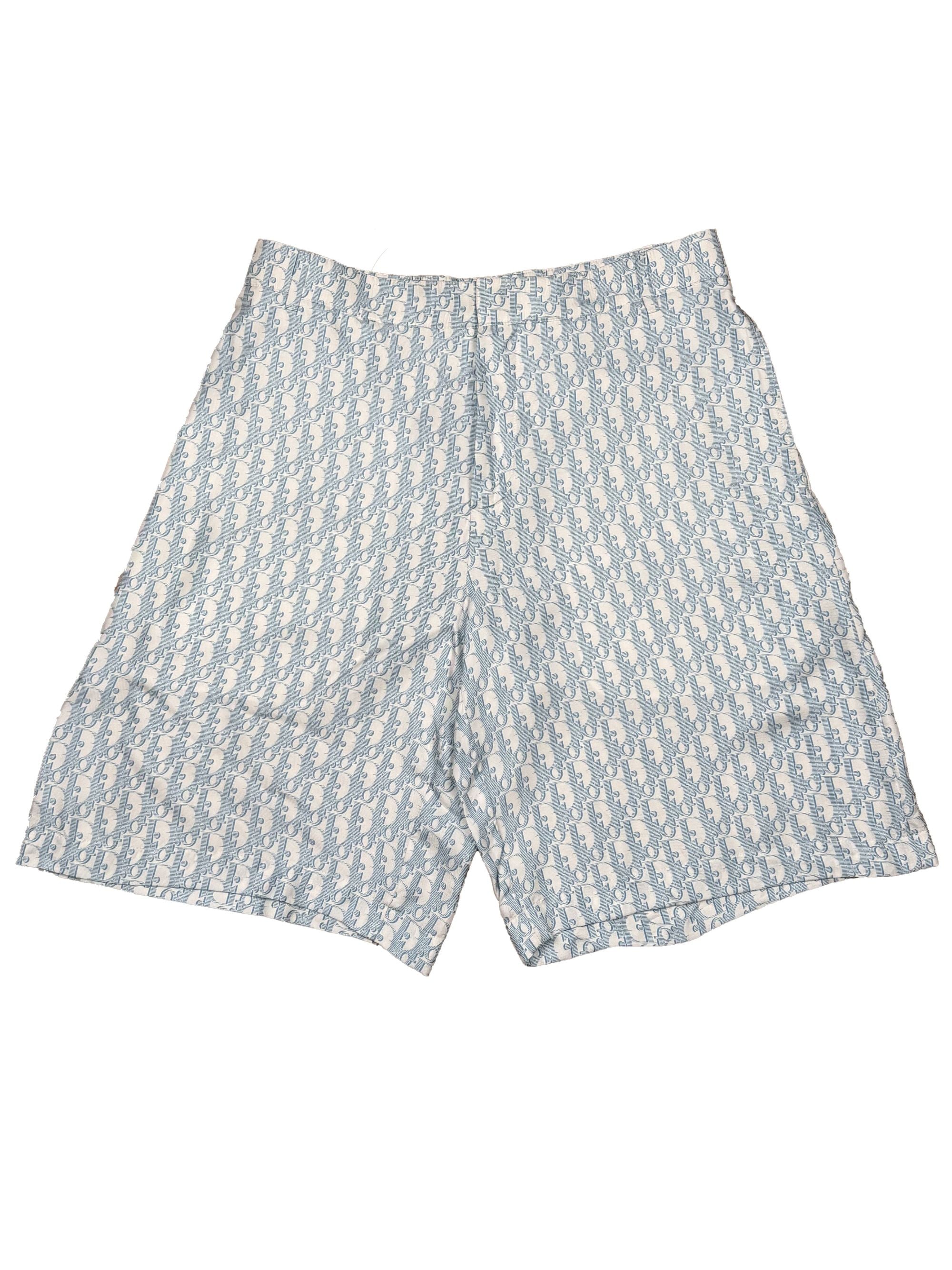 Dior Monogram Silk Set - Blue Dior