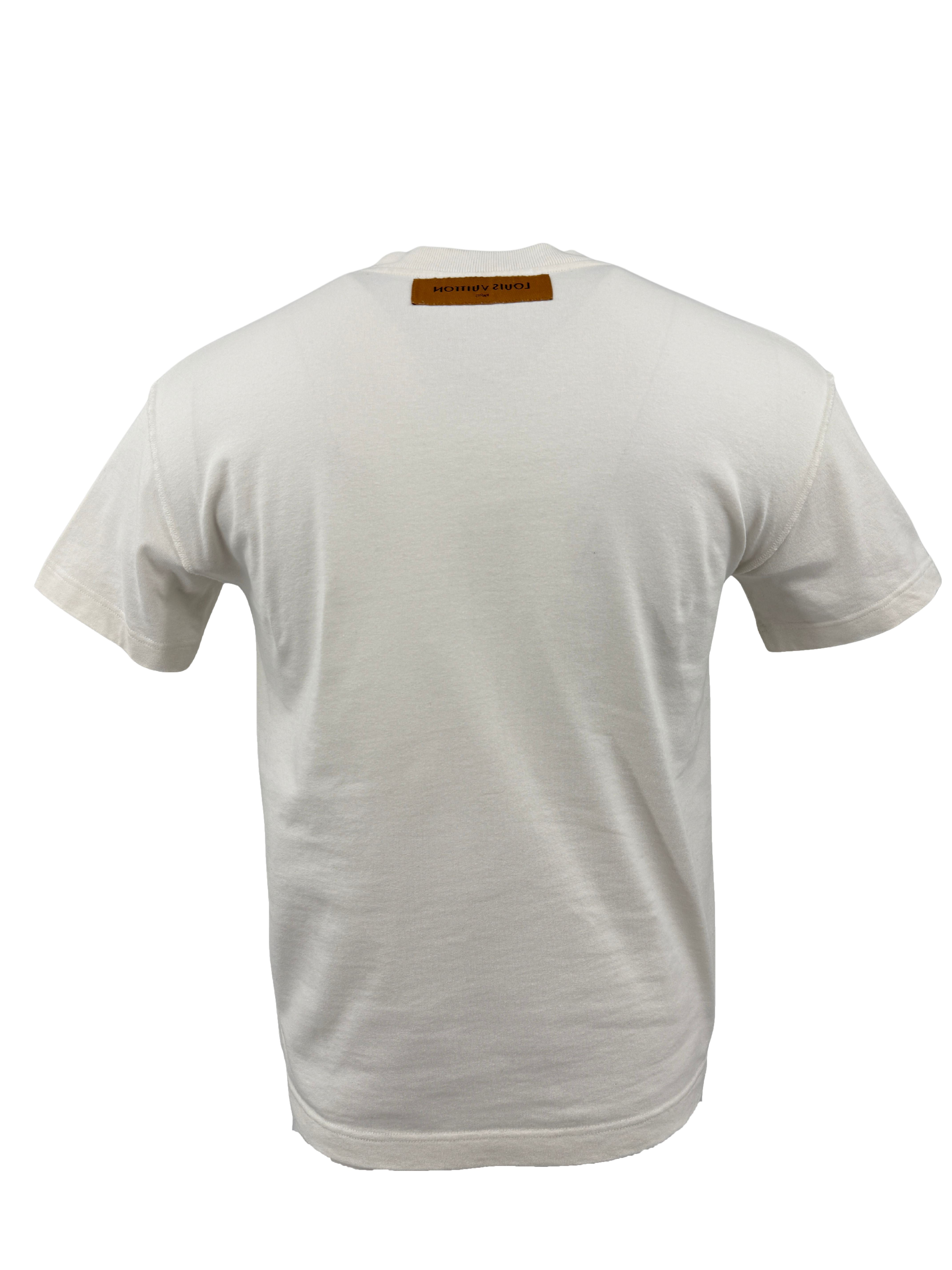 Louis Vuitton Rainbow Logo T-Shirt - White