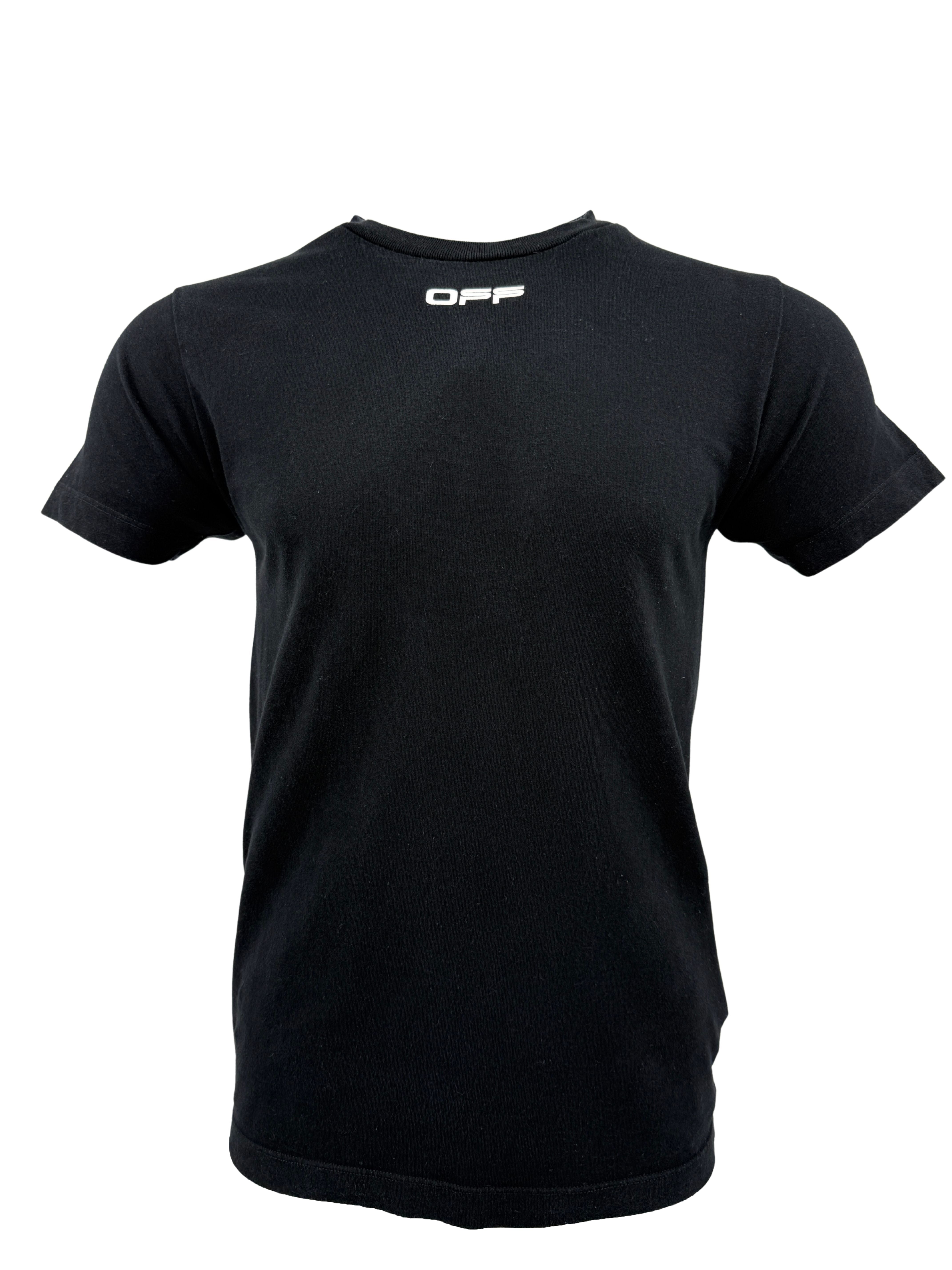 Off-White Cabin Baggage Tape T-Shirt - Black Off-White
