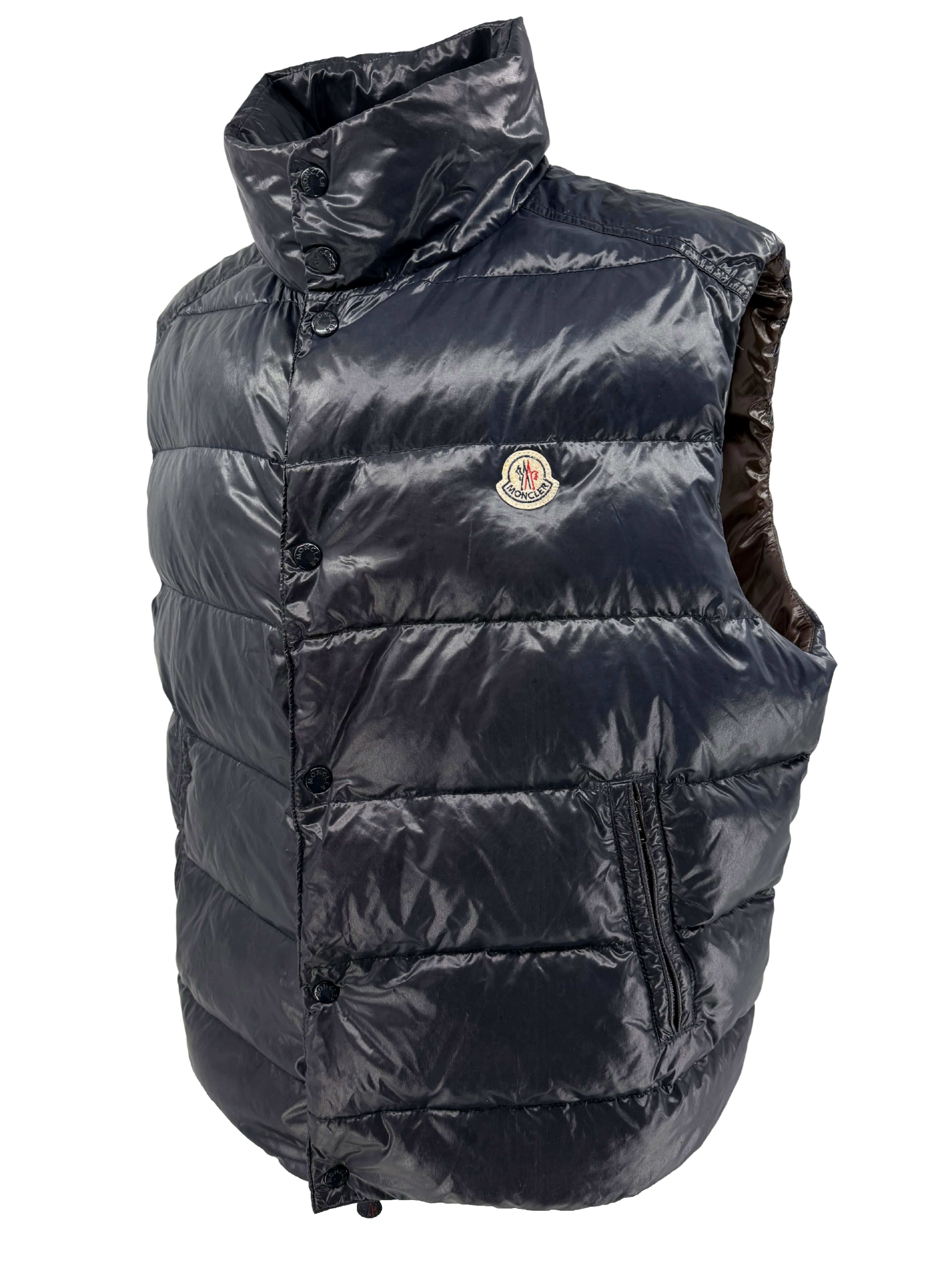Moncler Tibb Down Gilet - Navy