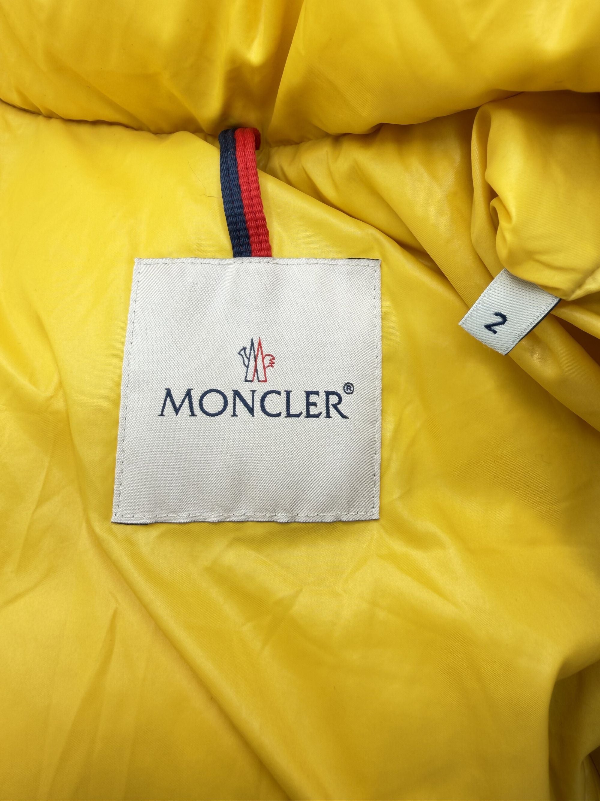 Moncler Maya Down Jacket - Yellow Moncler