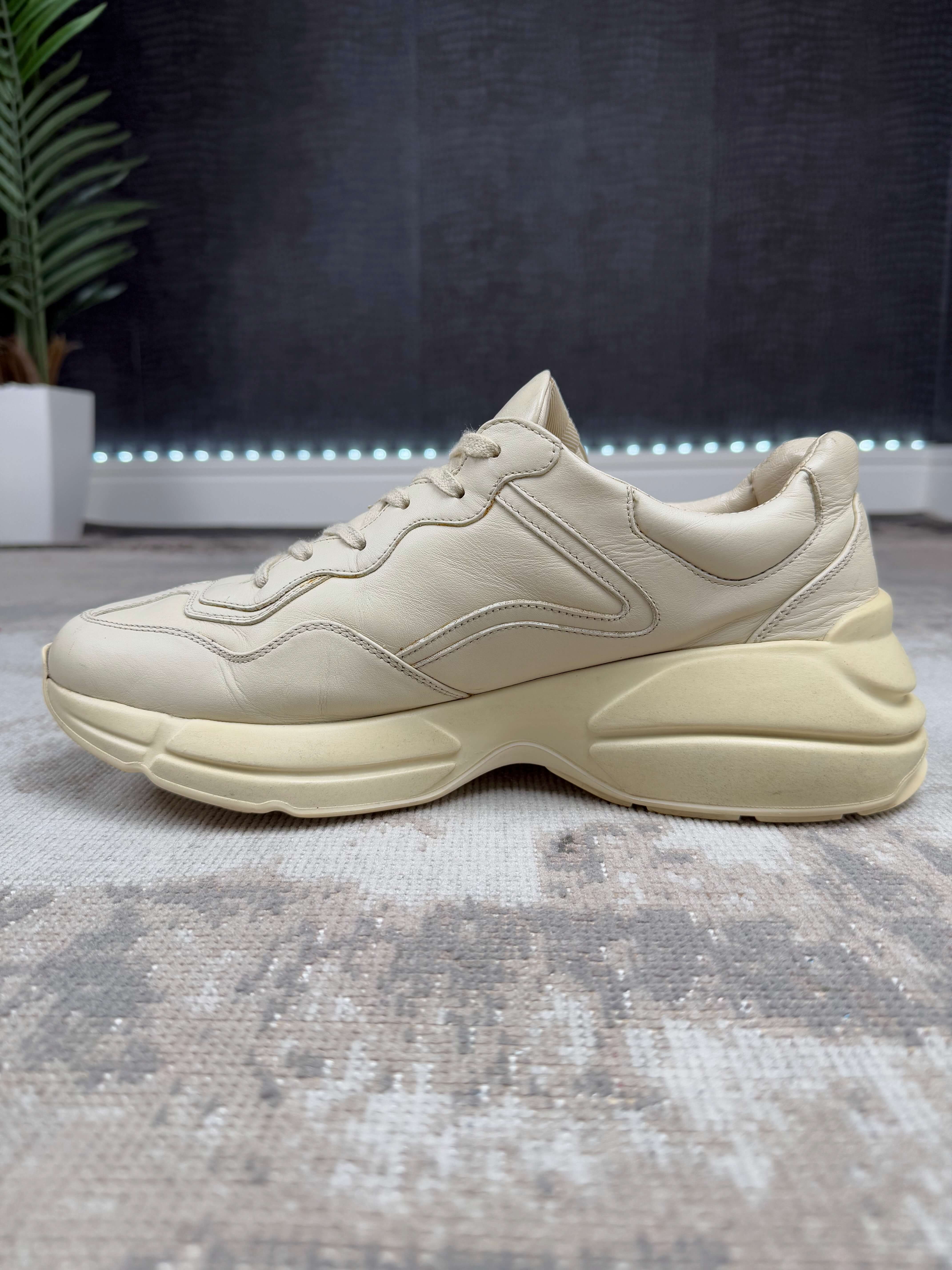 Gucci Rhyton Trainers - Cream