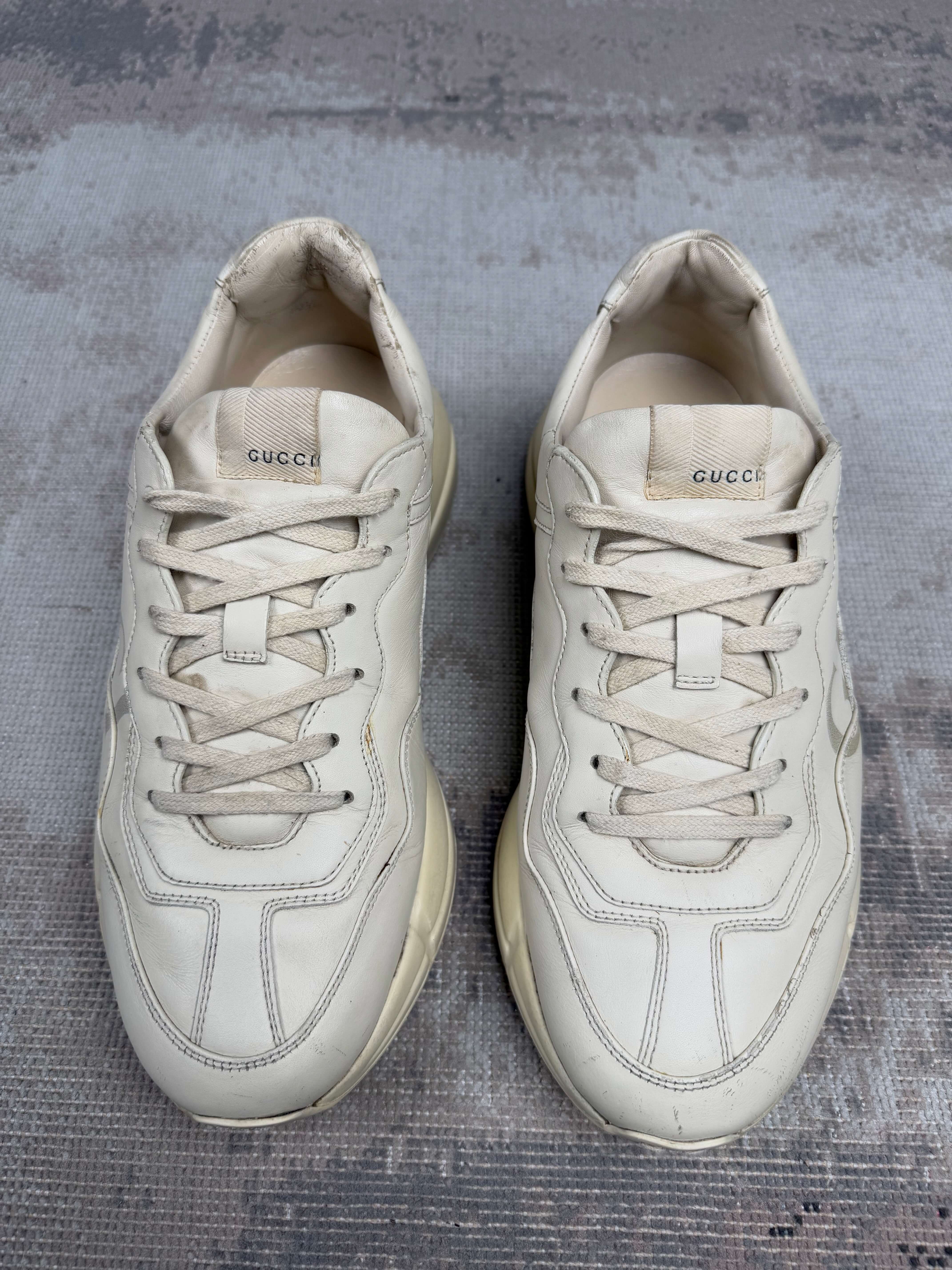 Gucci Rhyton Trainers - Cream