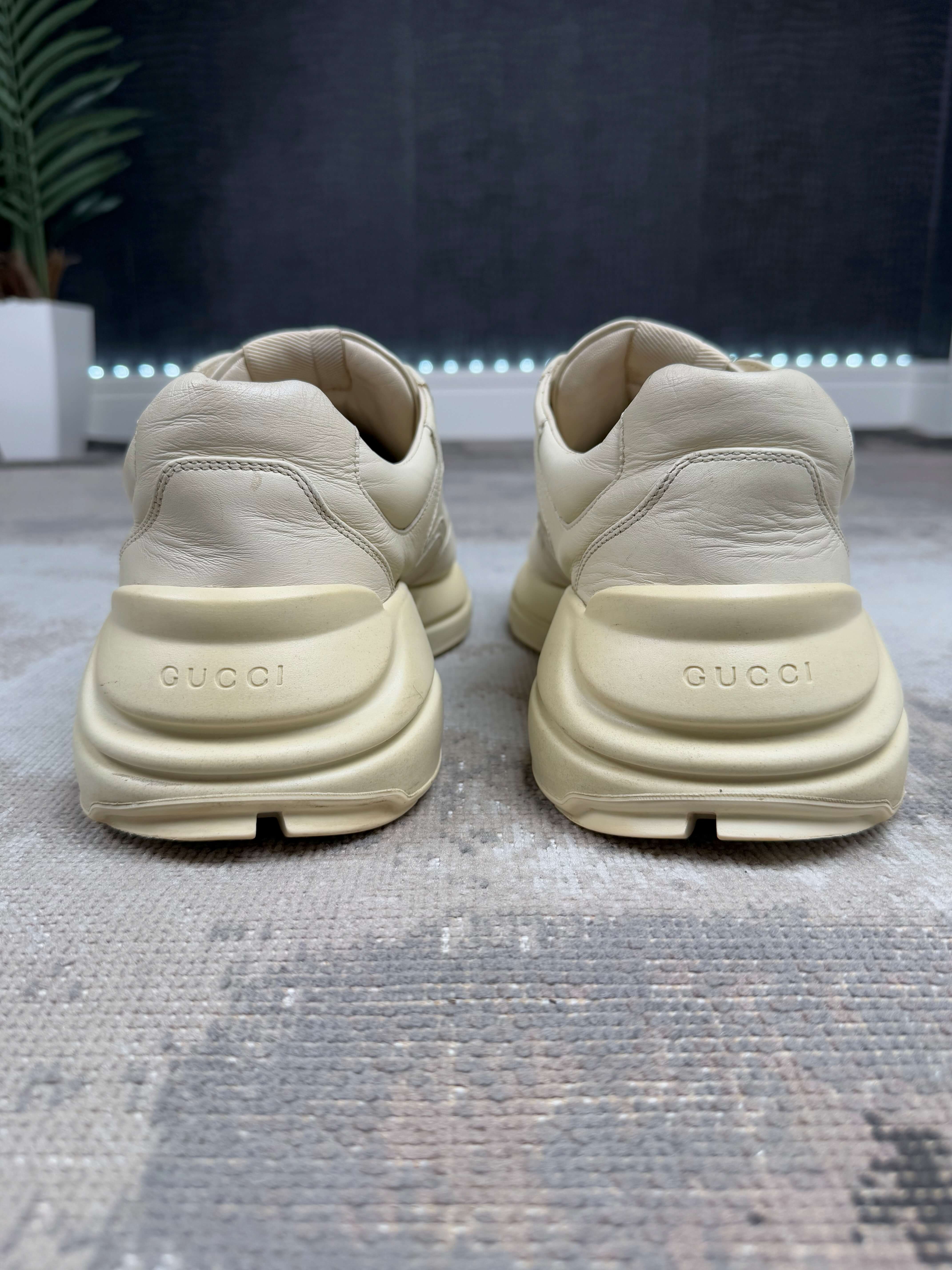 Gucci Rhyton Trainers - Cream