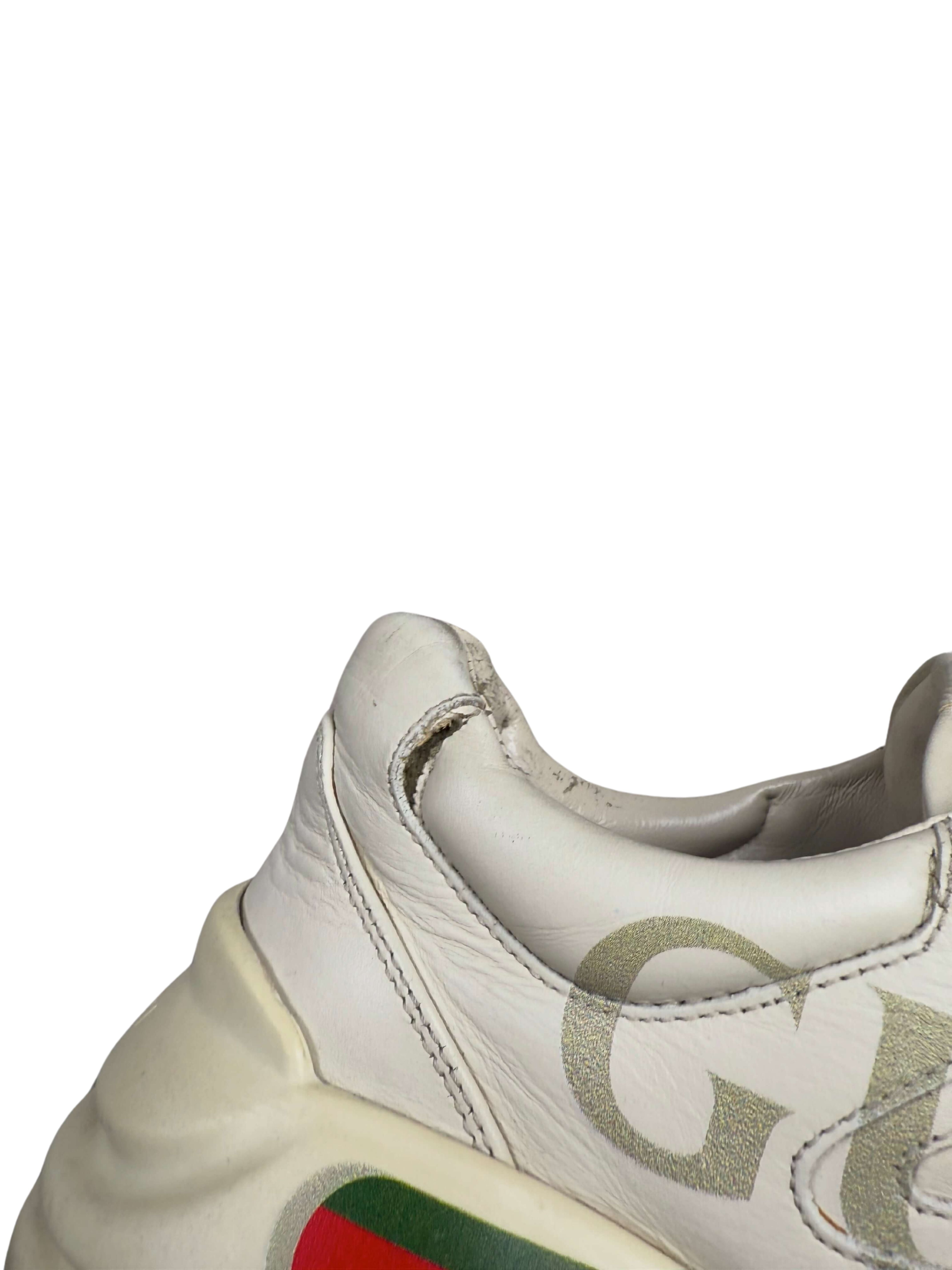 Gucci Rhyton Trainers - Cream