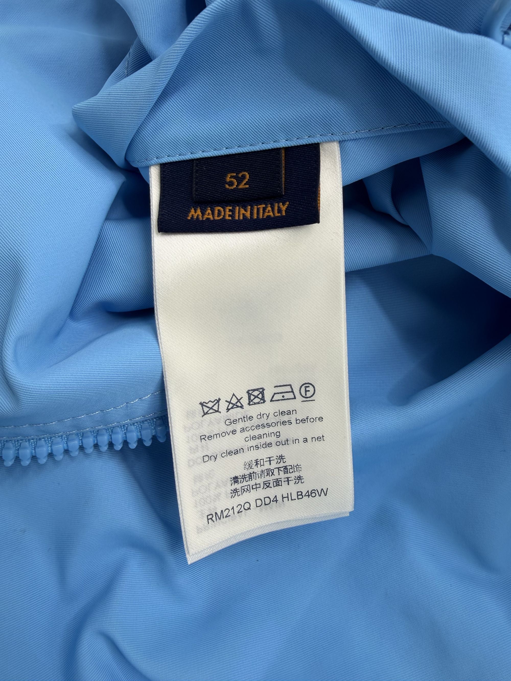 Louis Vuitton Monogram Reversible Windbreaker - Blue
