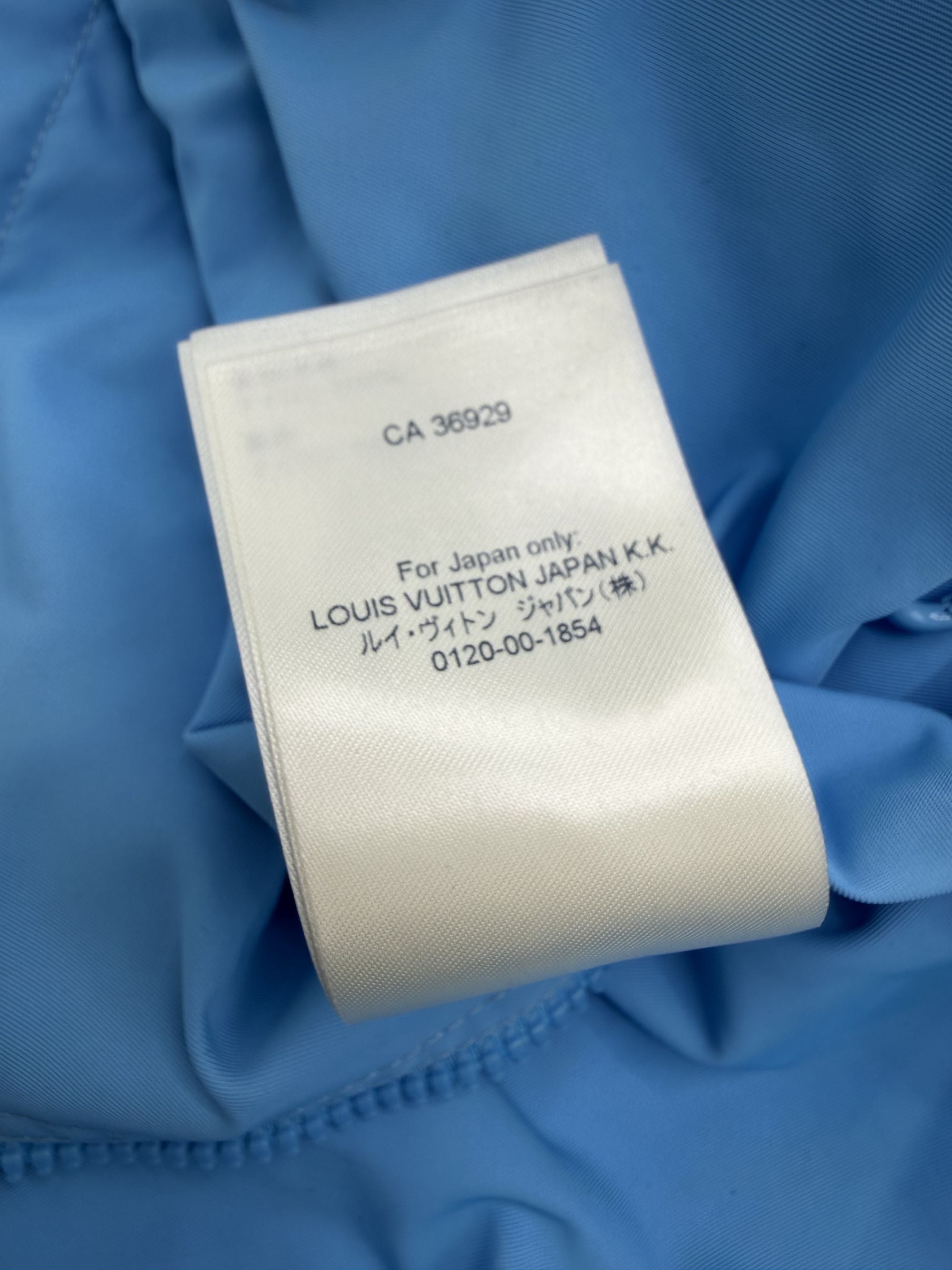 Louis Vuitton Monogram Reversible Windbreaker - Blue