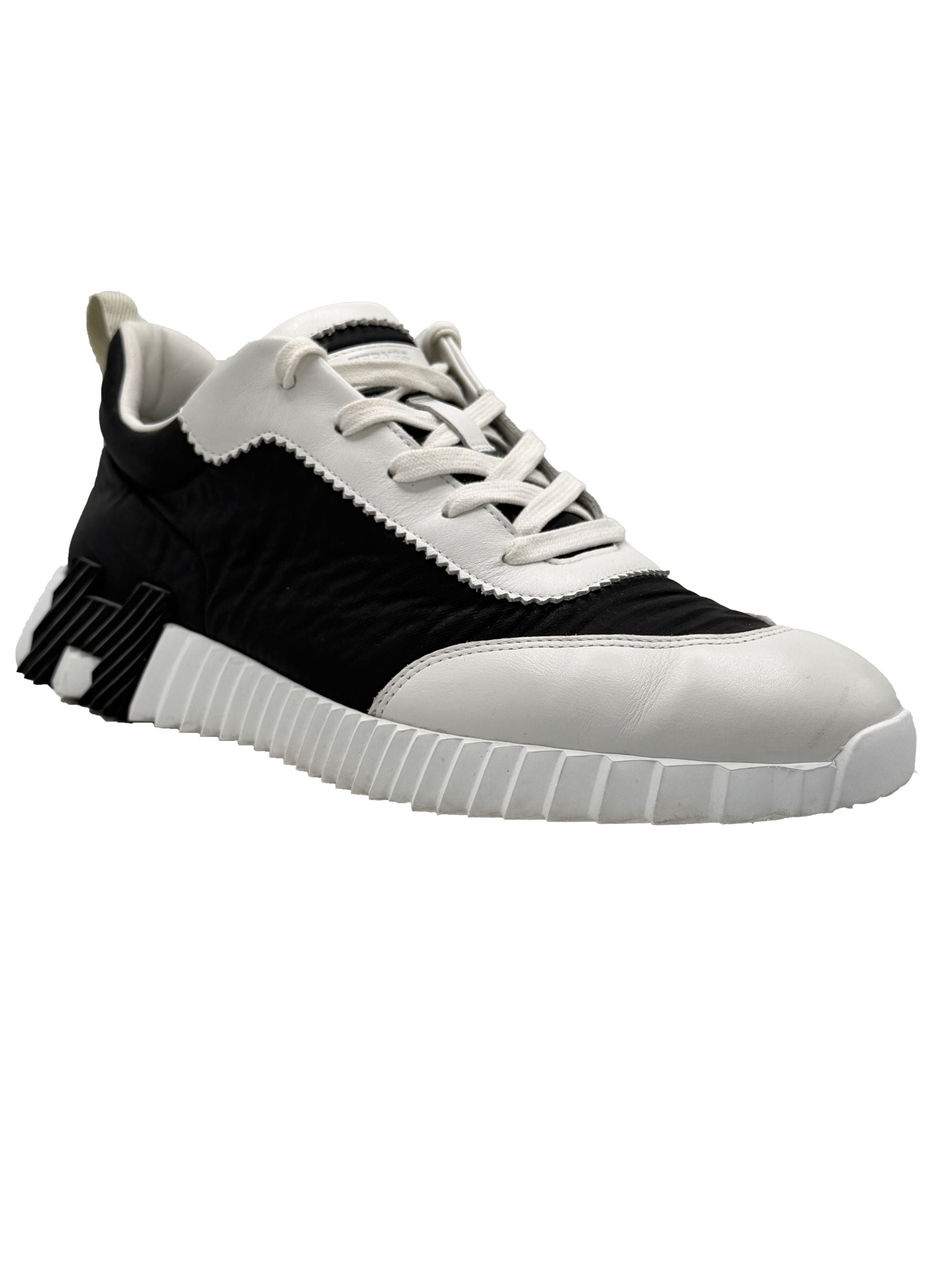 Hermès Bouncing Trainers - Black/White Hermès