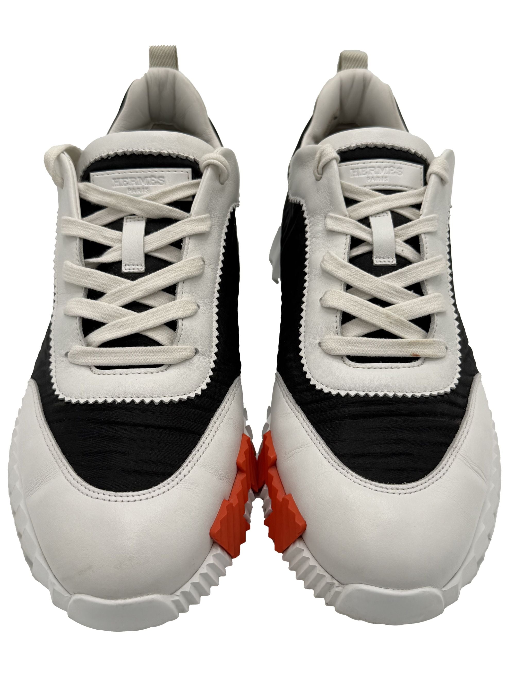 Hermès Bouncing Trainers - Black/White Hermès