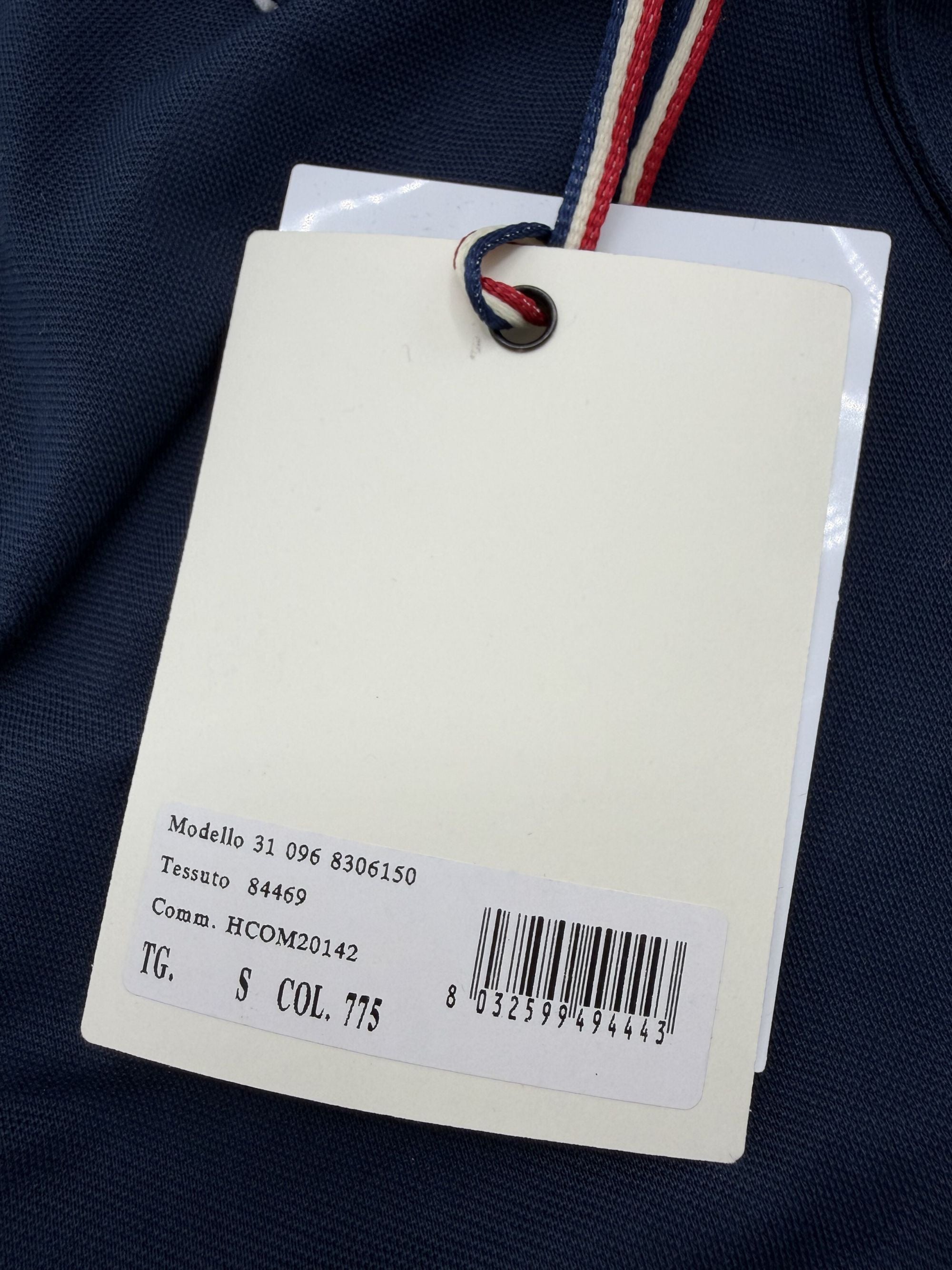Moncler Grenoble Double Collar Polo - Navy (Unused) Moncler
