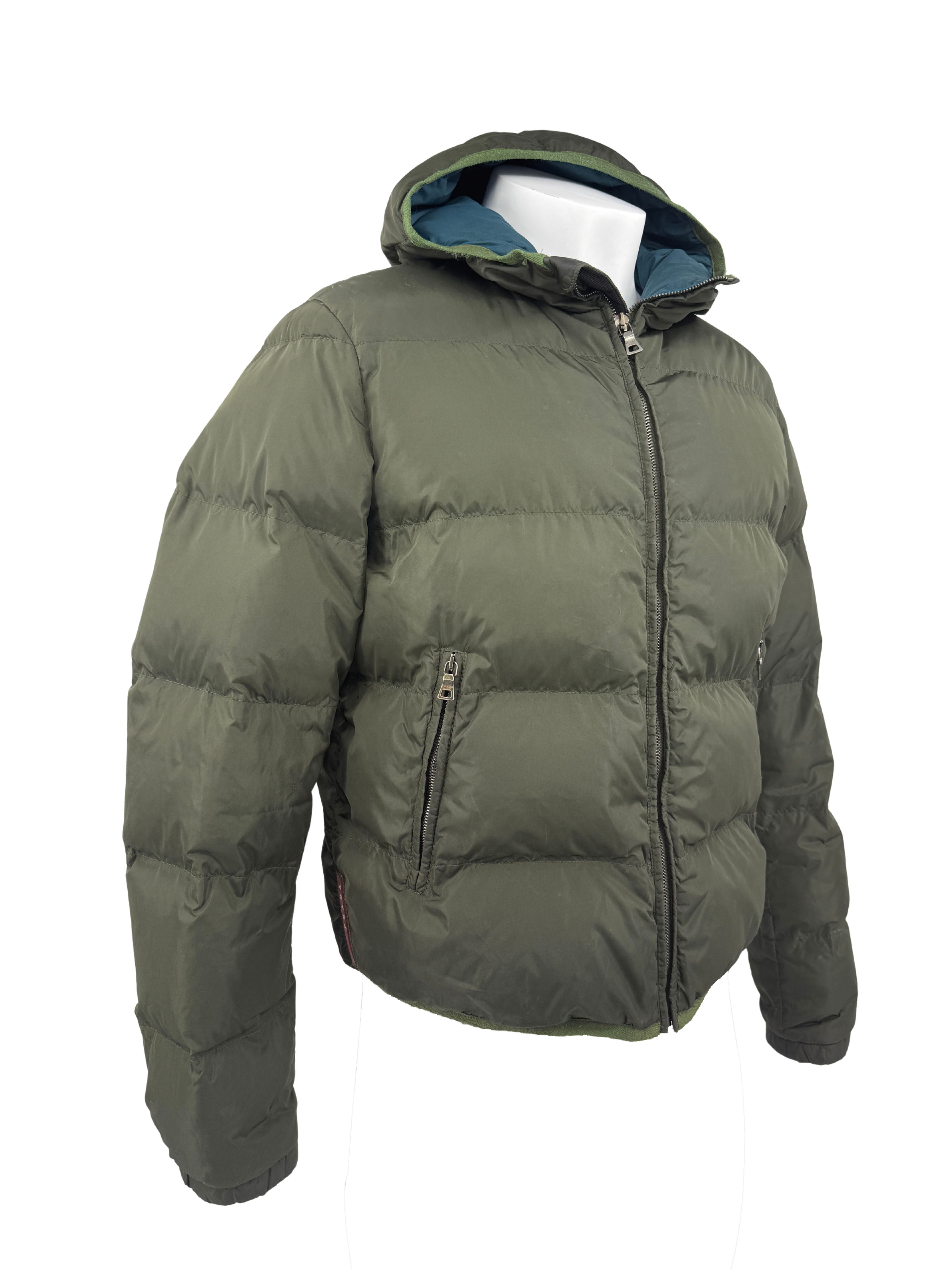 Prada Sport Down Jacket - Khaki
