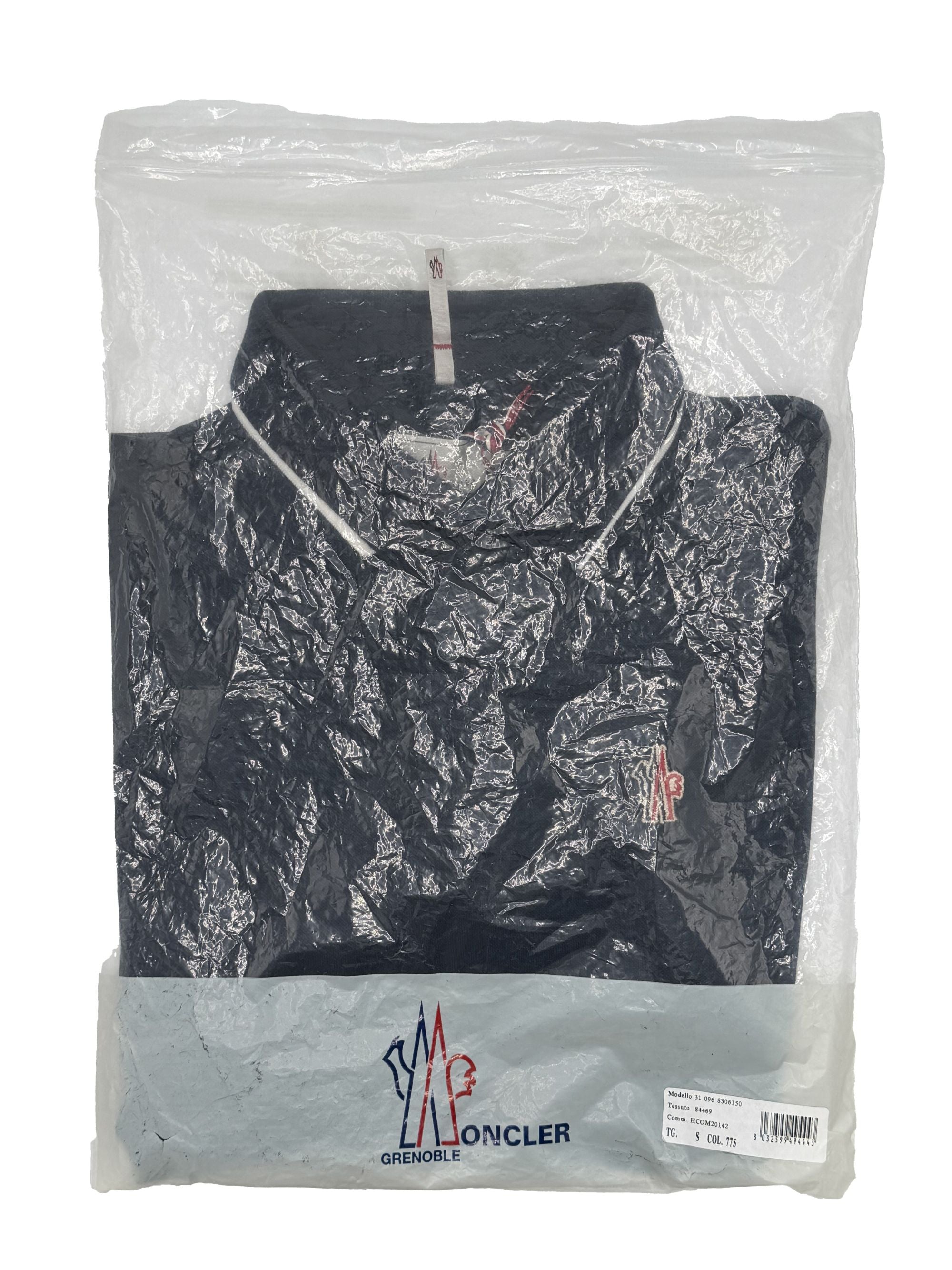 Moncler Grenoble Double Collar Polo - Navy (Unused) Moncler