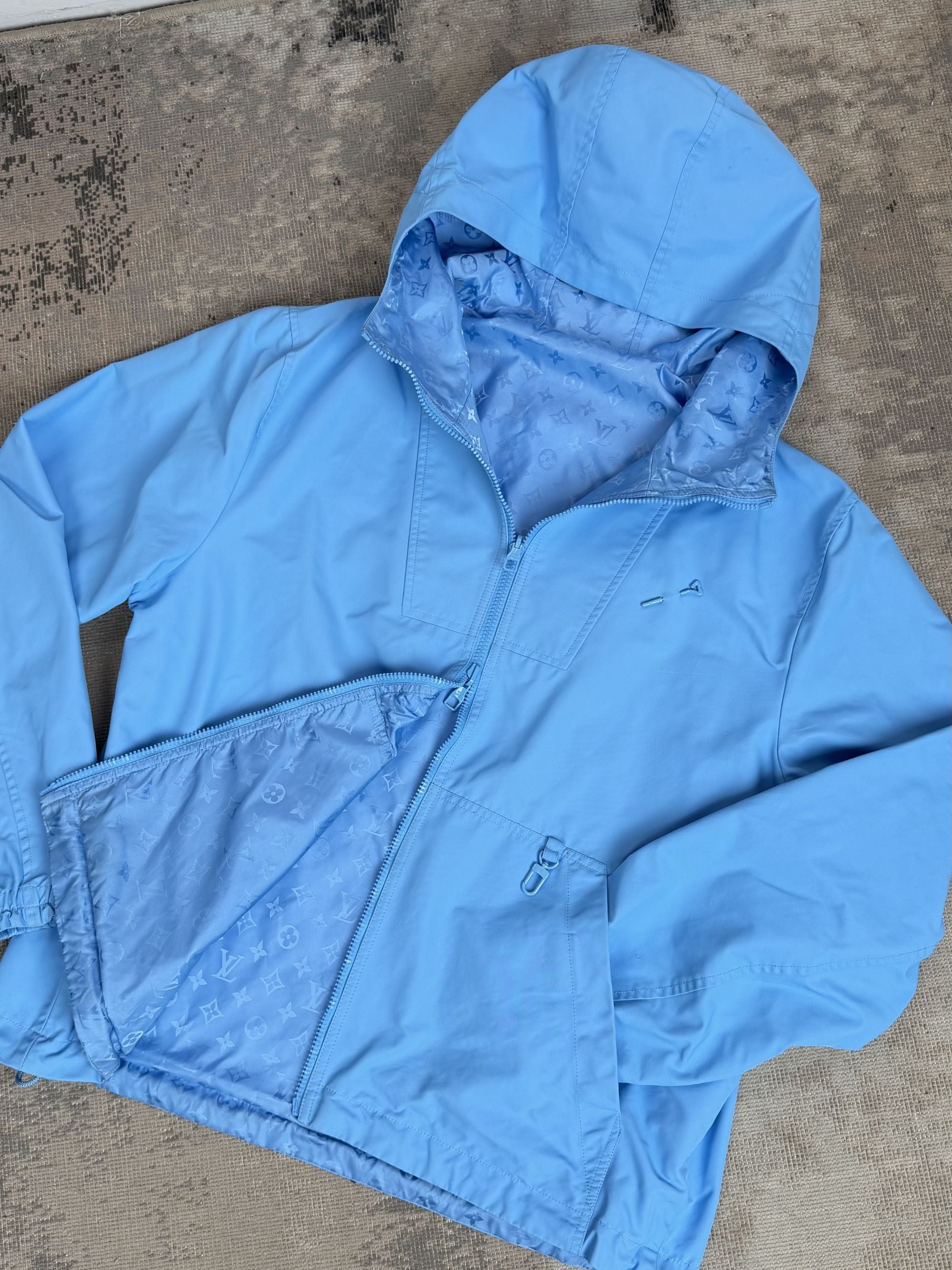 Louis Vuitton Monogram Reversible Windbreaker - Blue