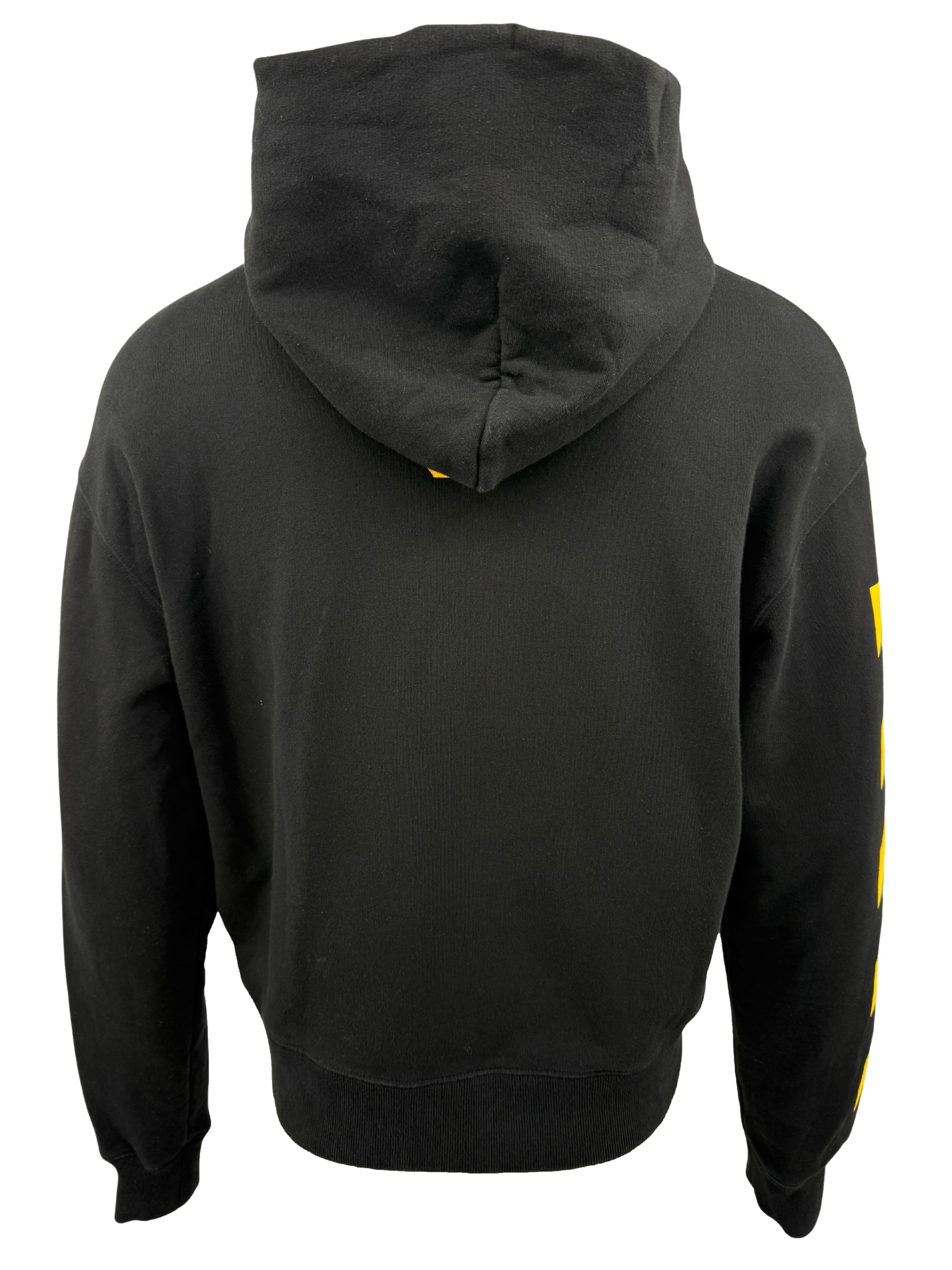 Off-White Caravaggio Painting Over Hoodie - Black