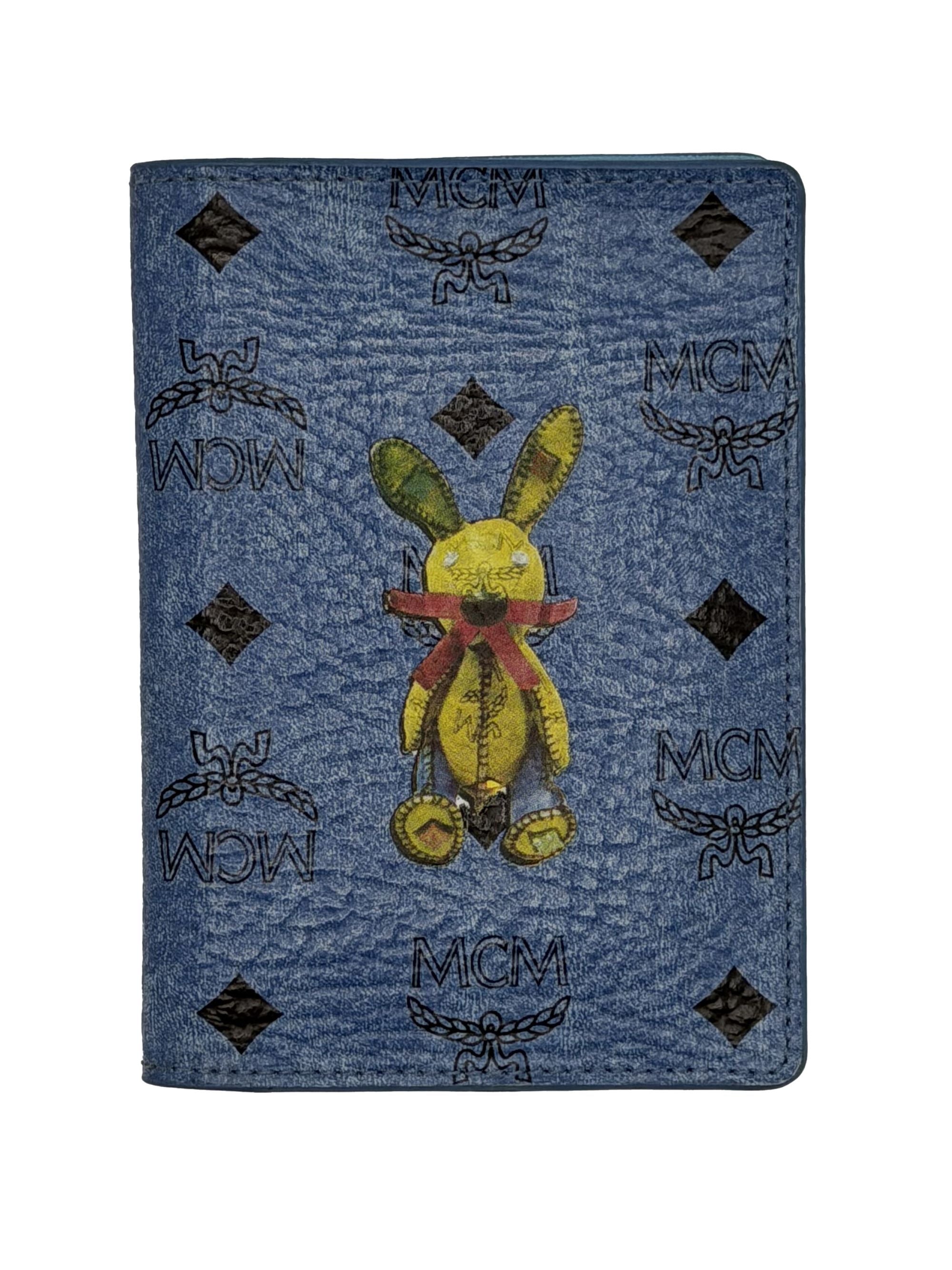 MCM Passport Case - Blue MCM