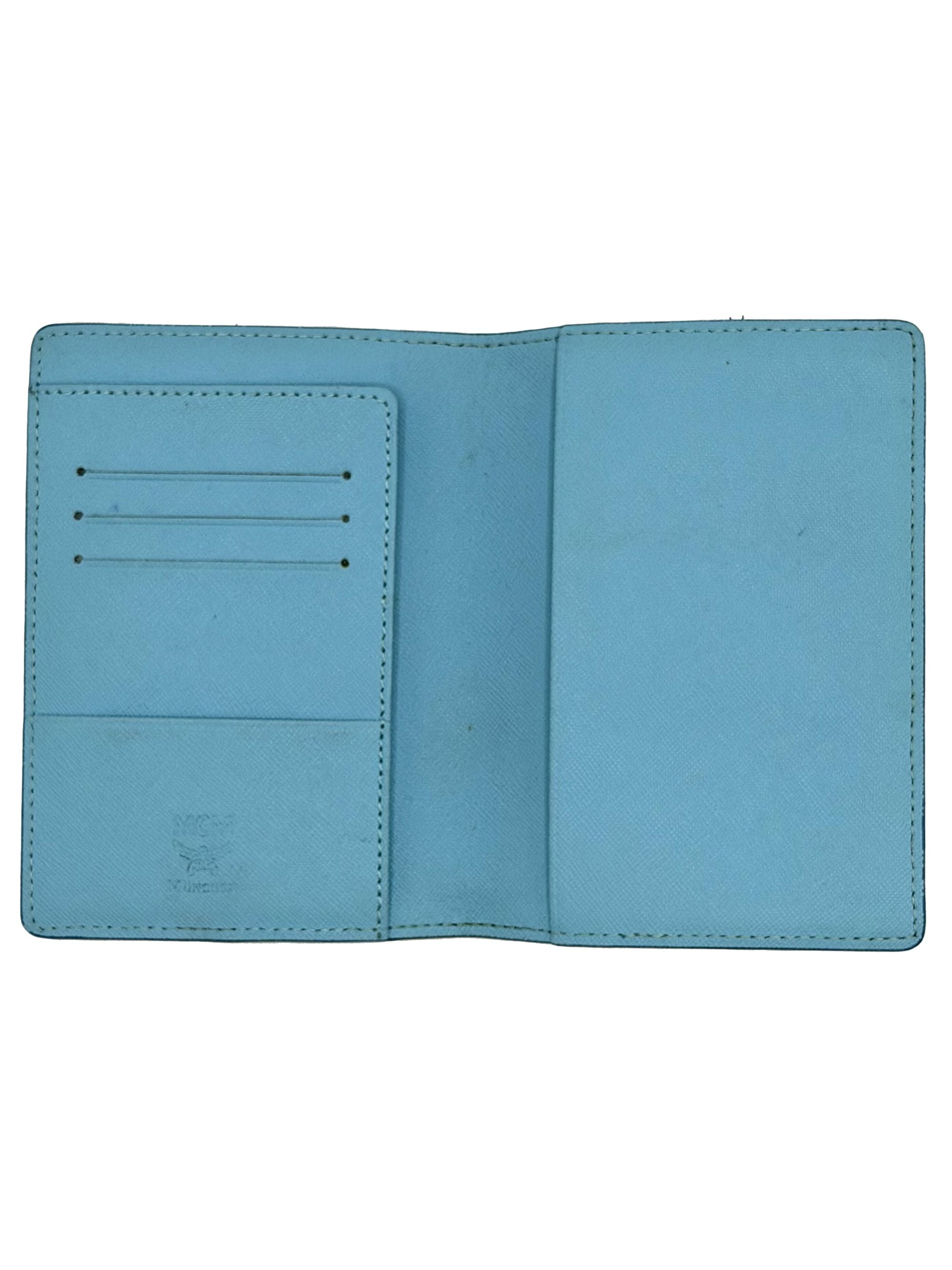 MCM Passport Case - Blue MCM