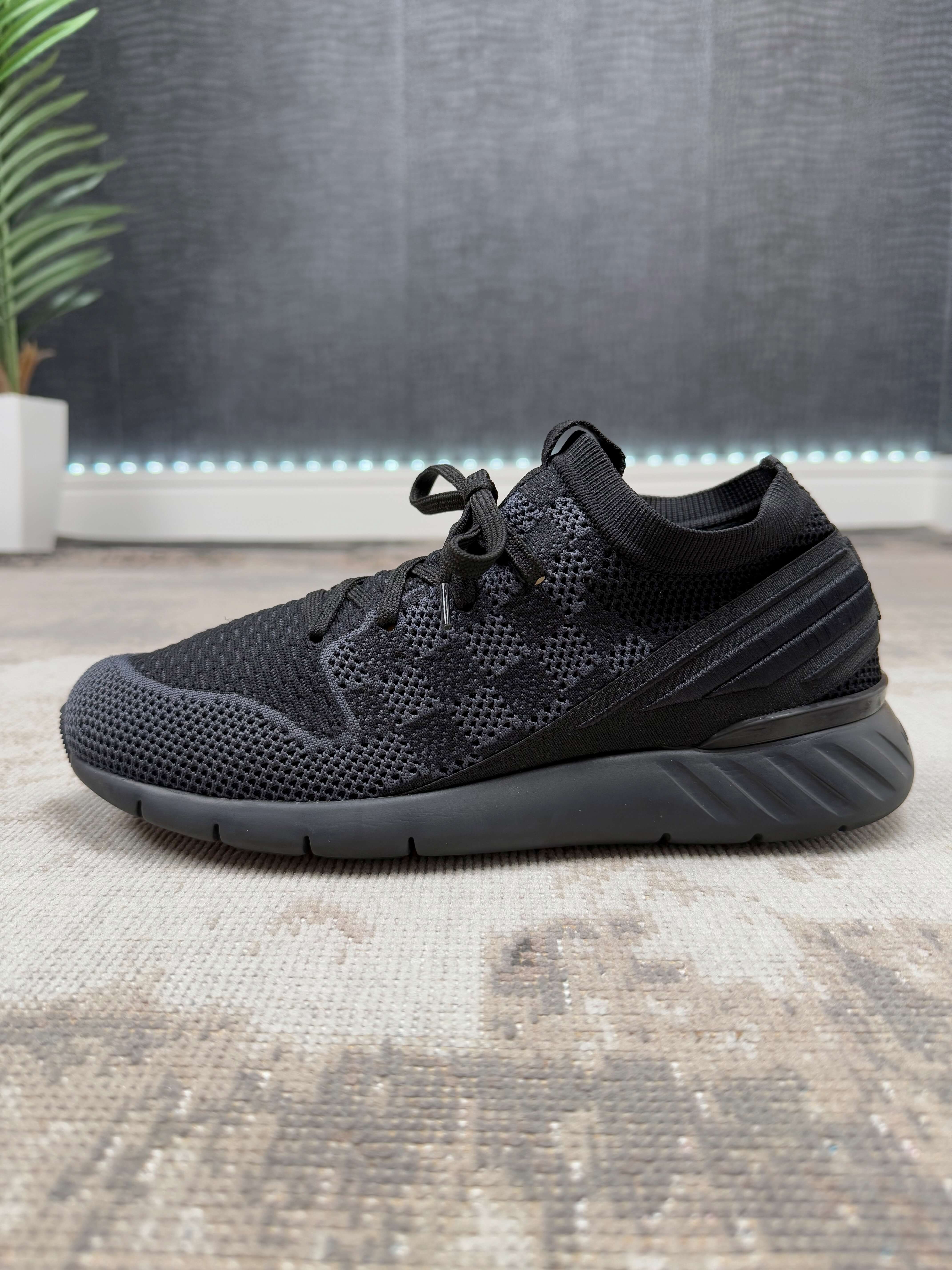 Louis Vuitton Damier Fast Lane Trainers - Black Louis Vuitton
