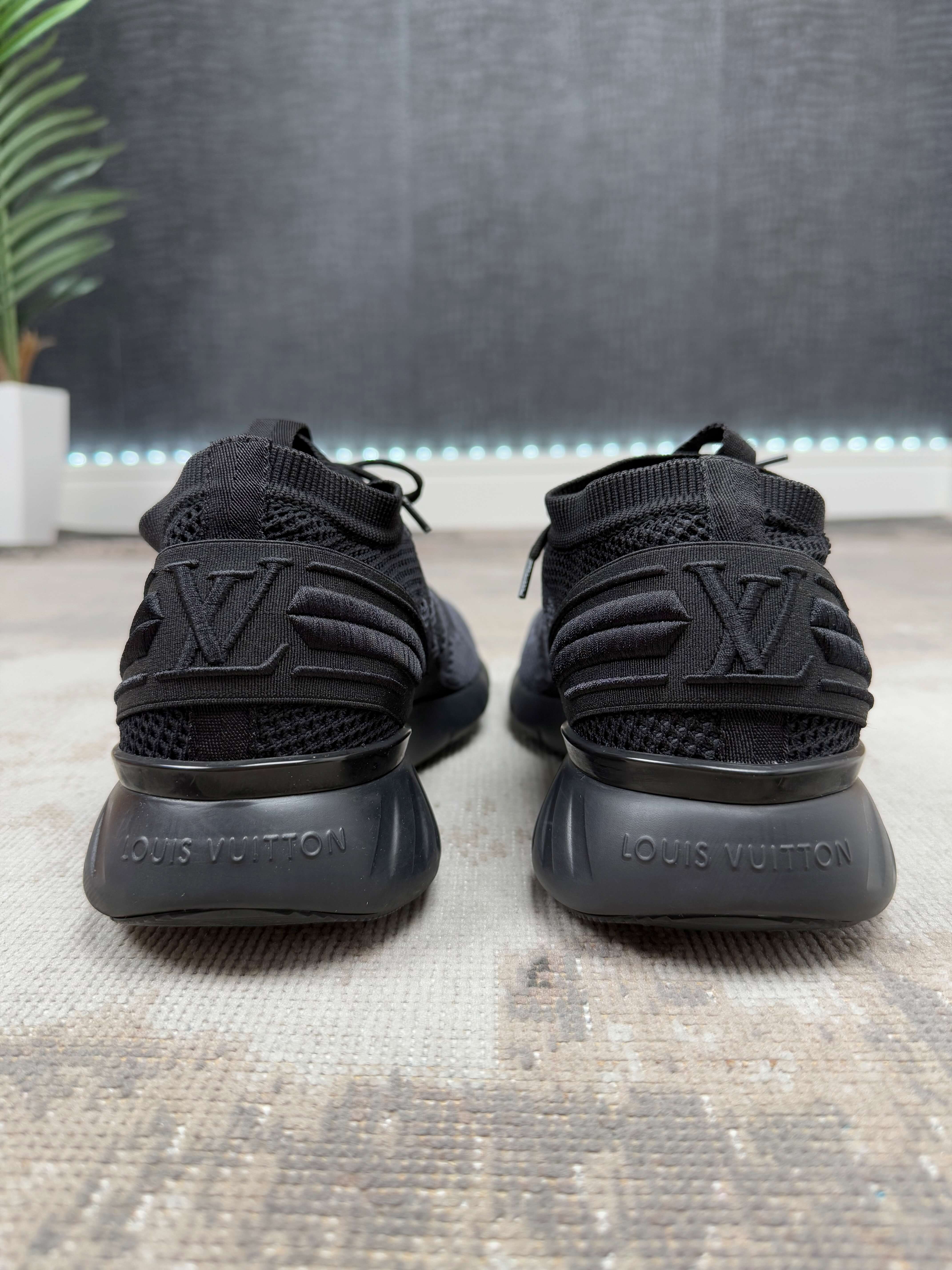 Louis Vuitton Damier Fast Lane Trainers - Black Louis Vuitton