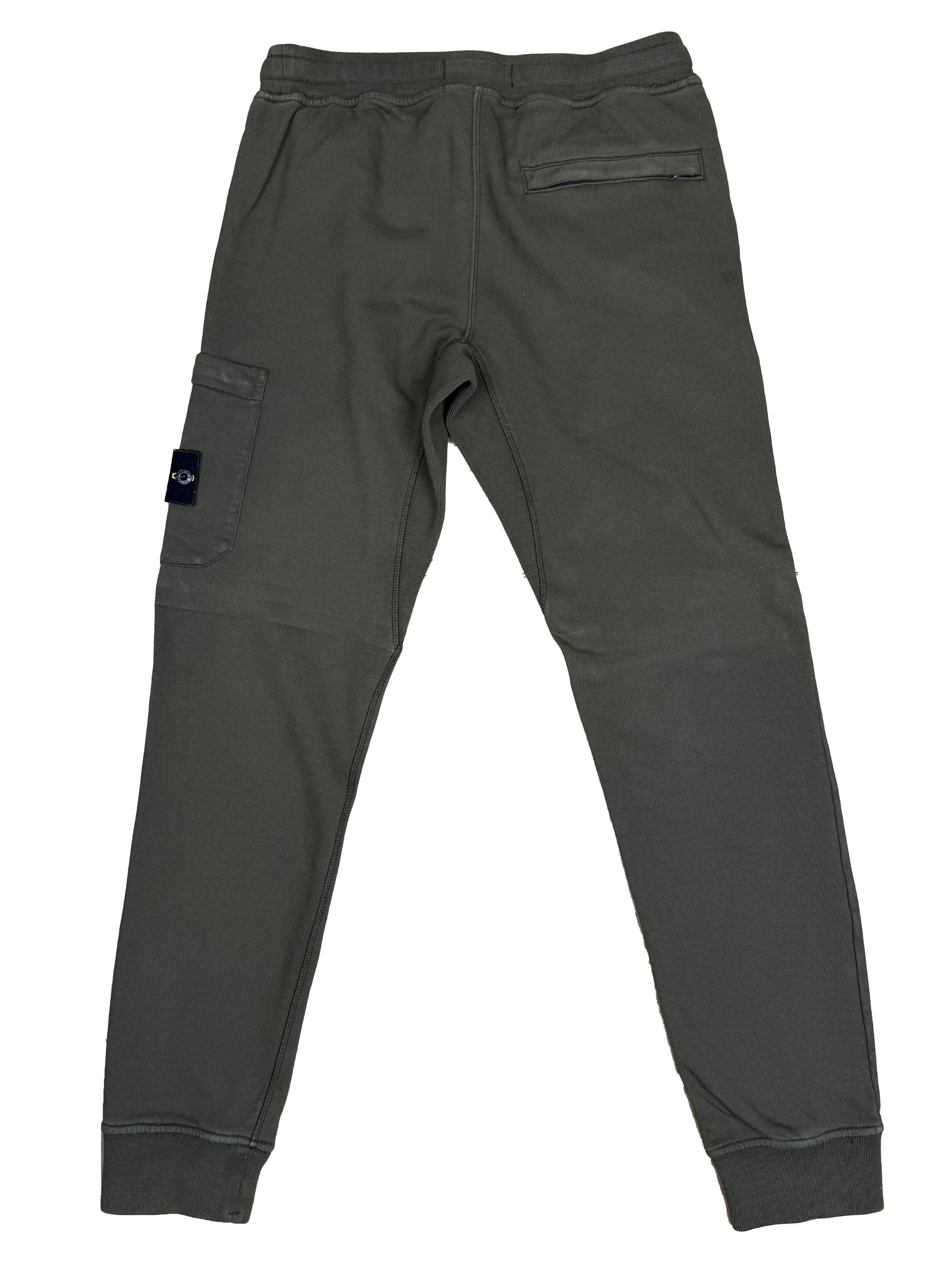 Stone Island Badge Joggers - Khaki Stone Island