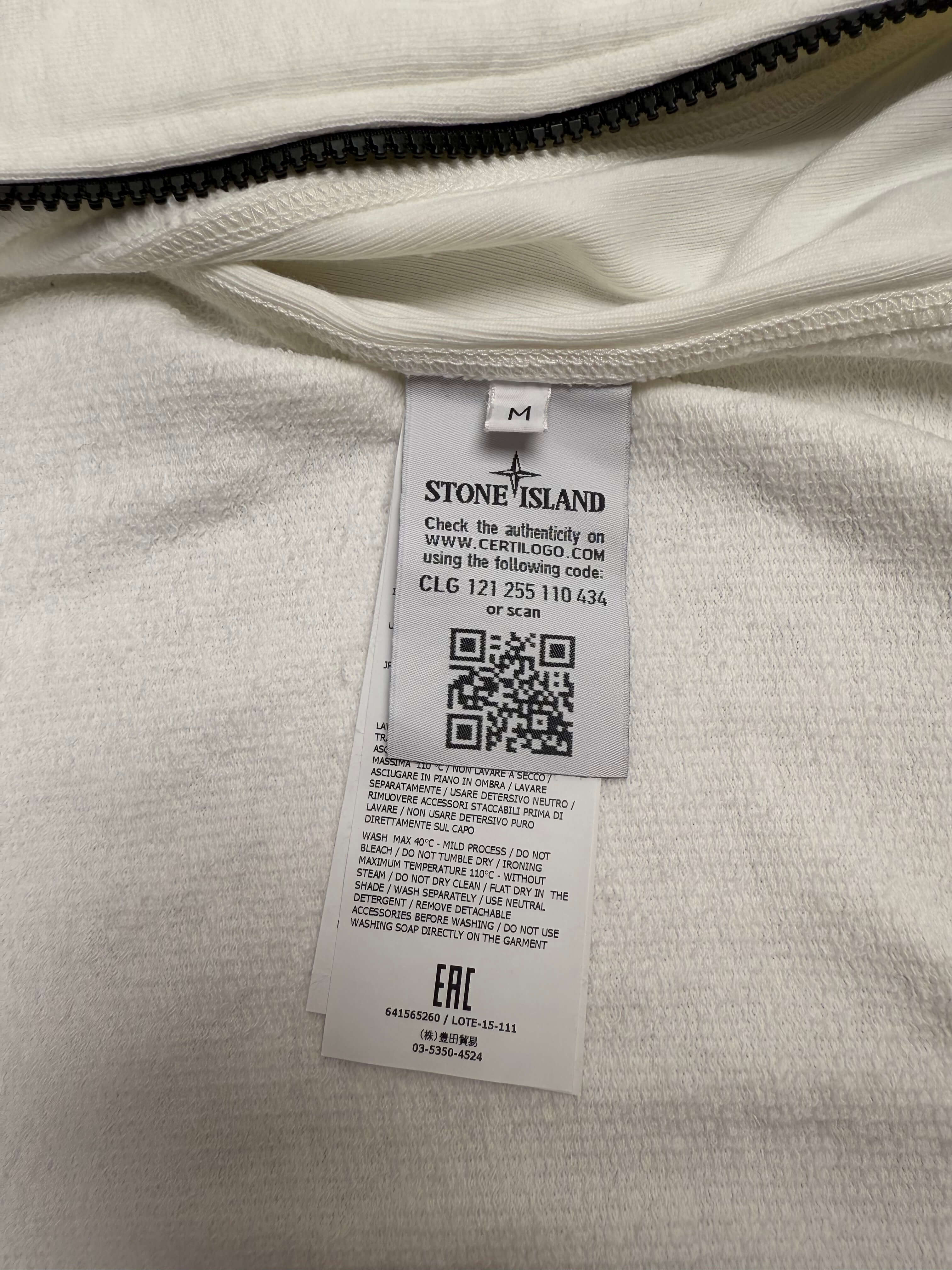 Stone Island Zip-Up Tracksuit - White