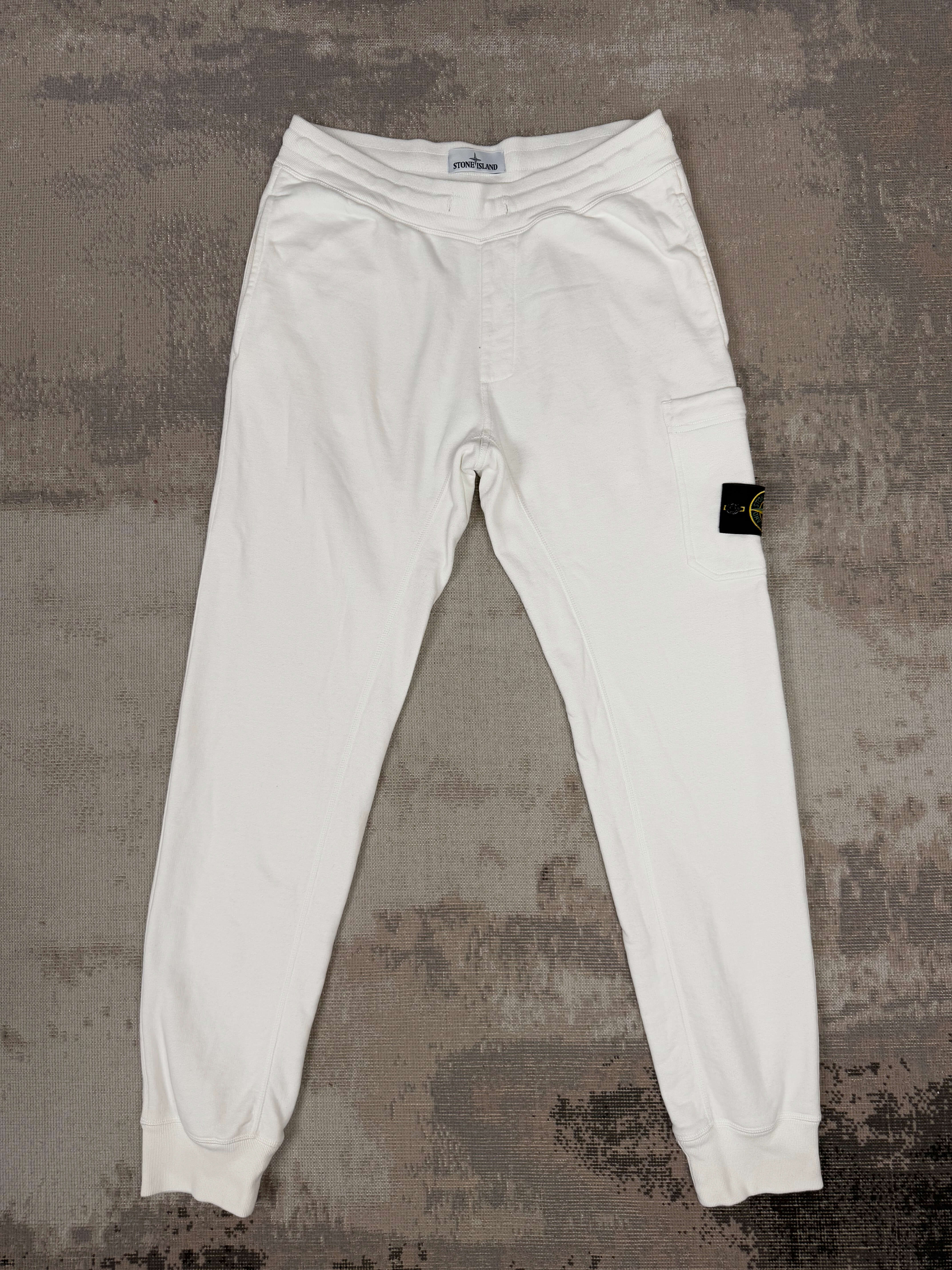 Stone Island Zip-Up Tracksuit - White