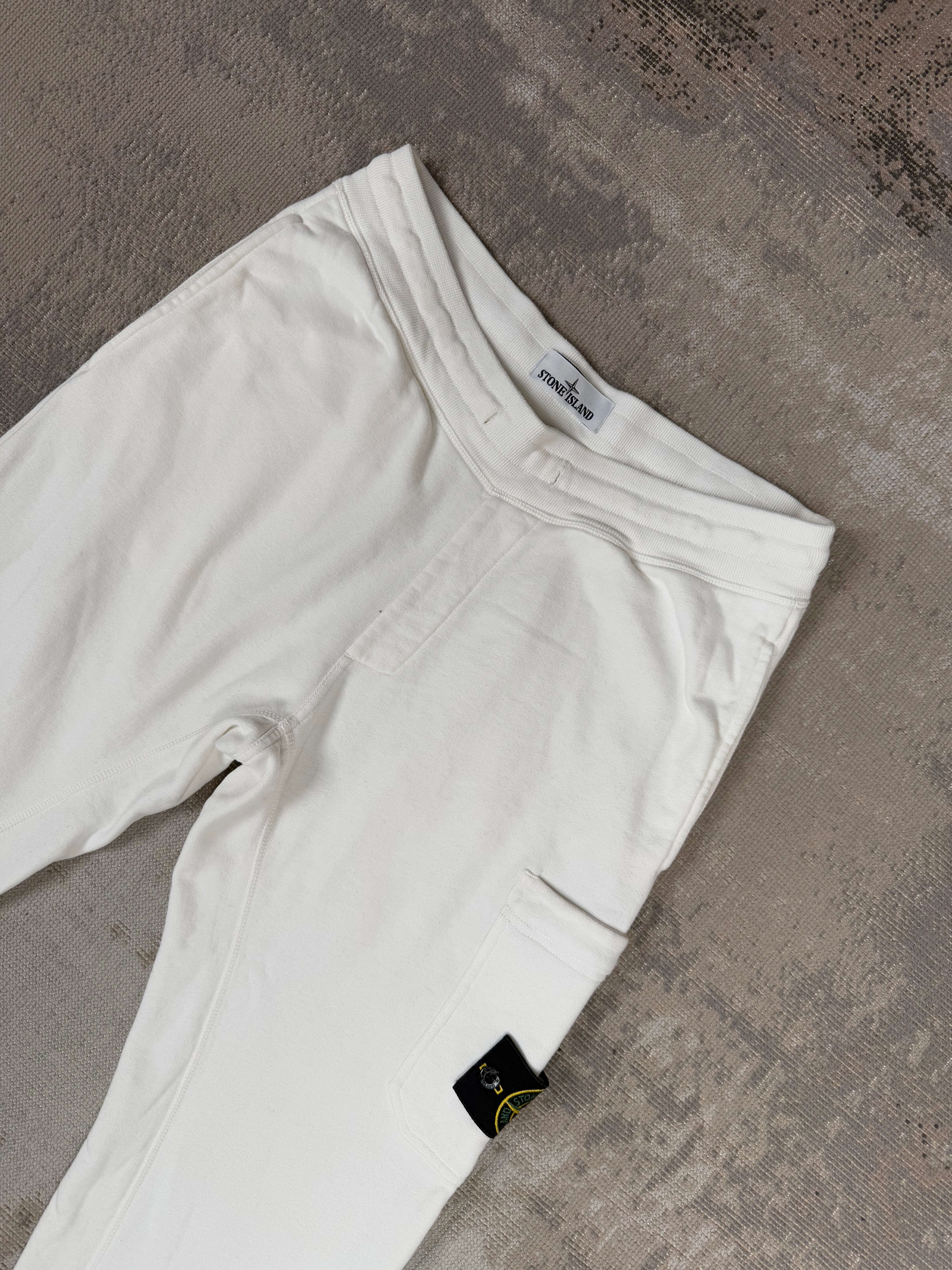 Stone Island Zip-Up Tracksuit - White