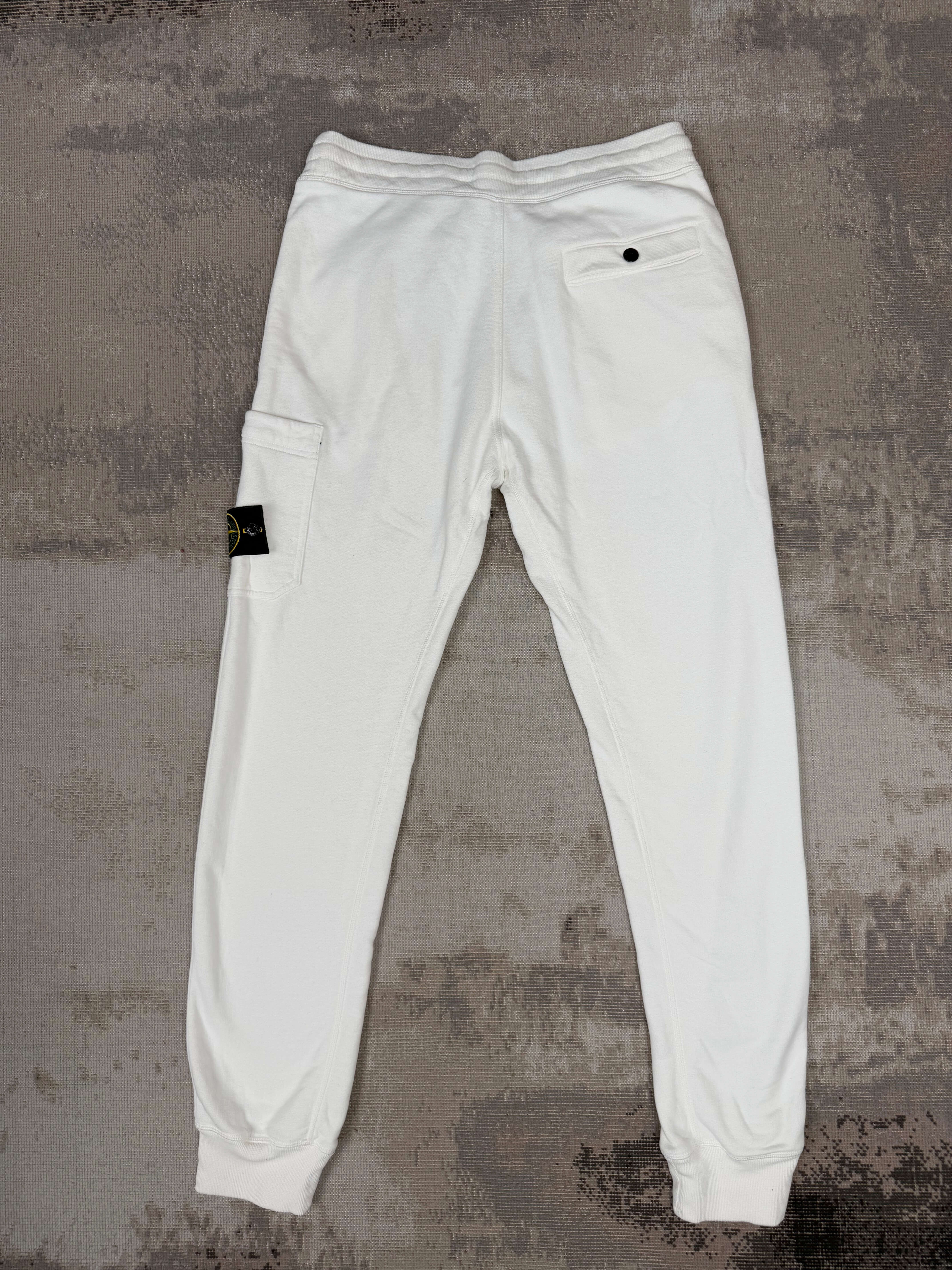 Stone Island Zip-Up Tracksuit - White