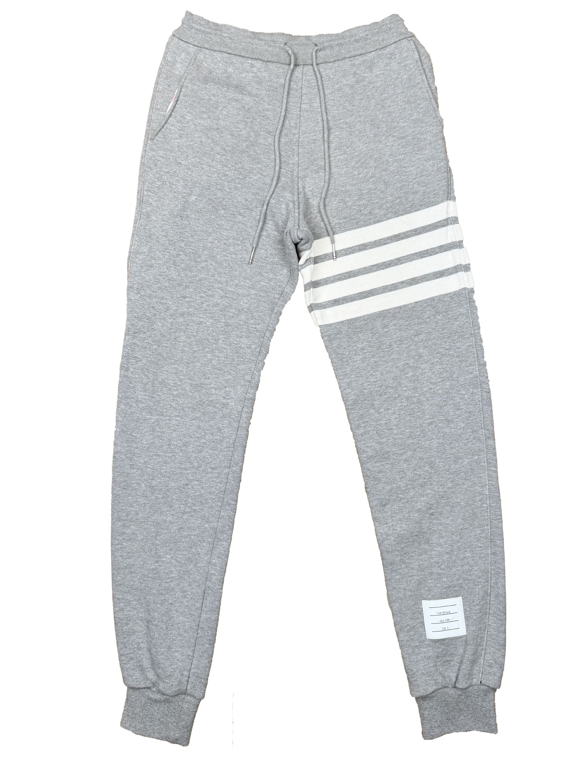 Thom Browne New York Zip Up Tracksuit - Grey Thom Browne