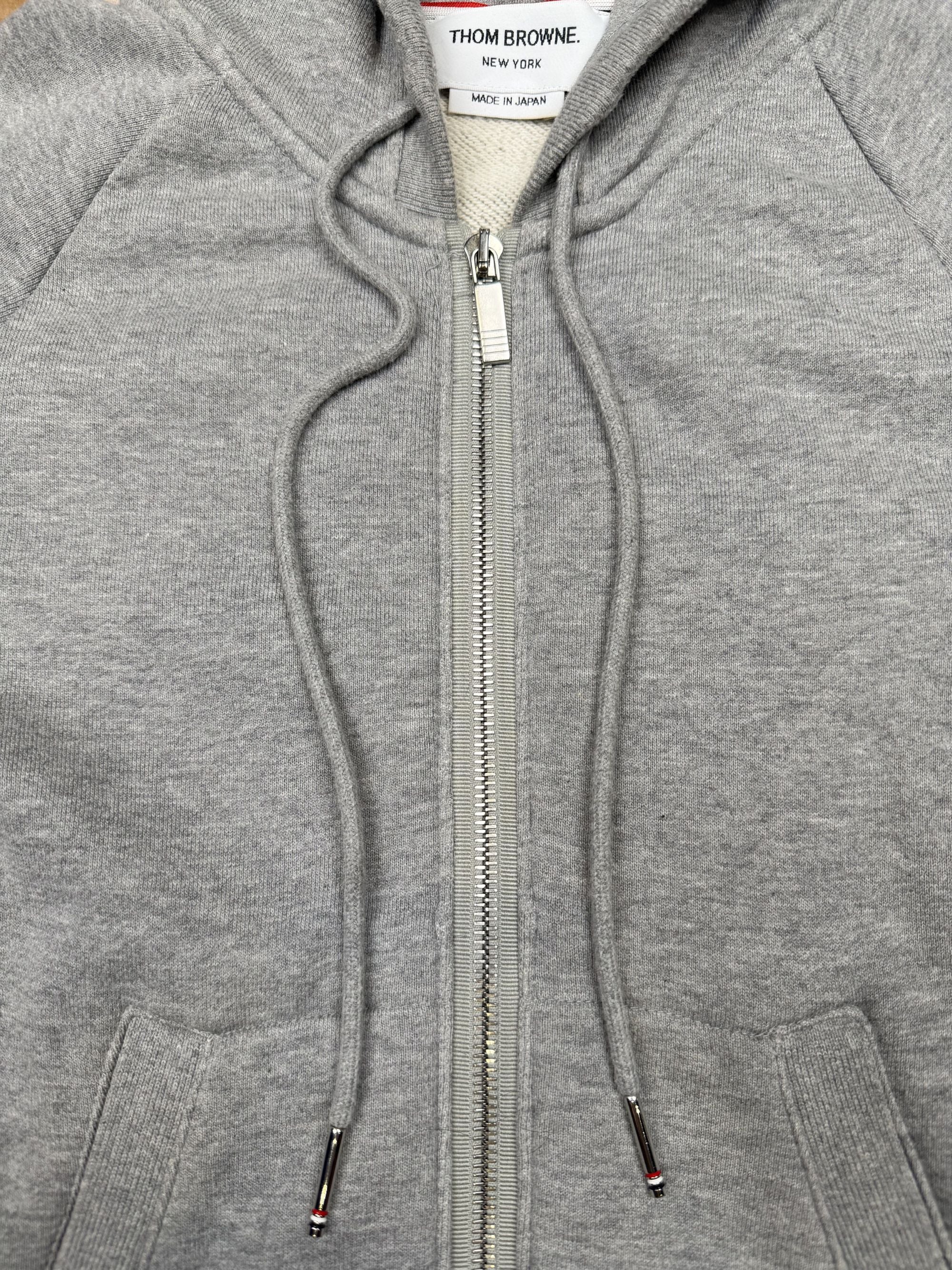 Thom Browne New York Zip Up Tracksuit - Grey Thom Browne