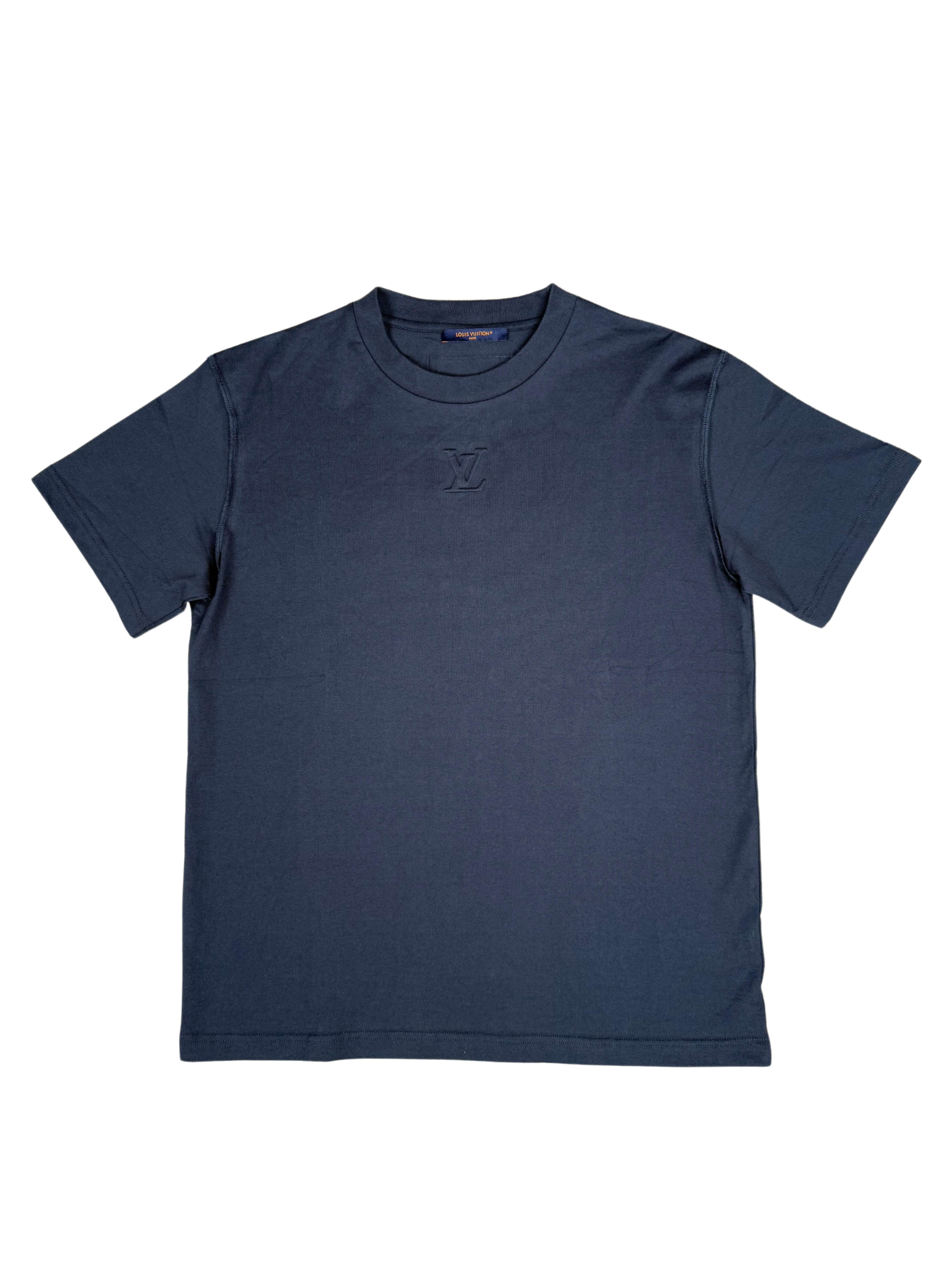 Louis Vuitton Embossed T-Shirt - Navy