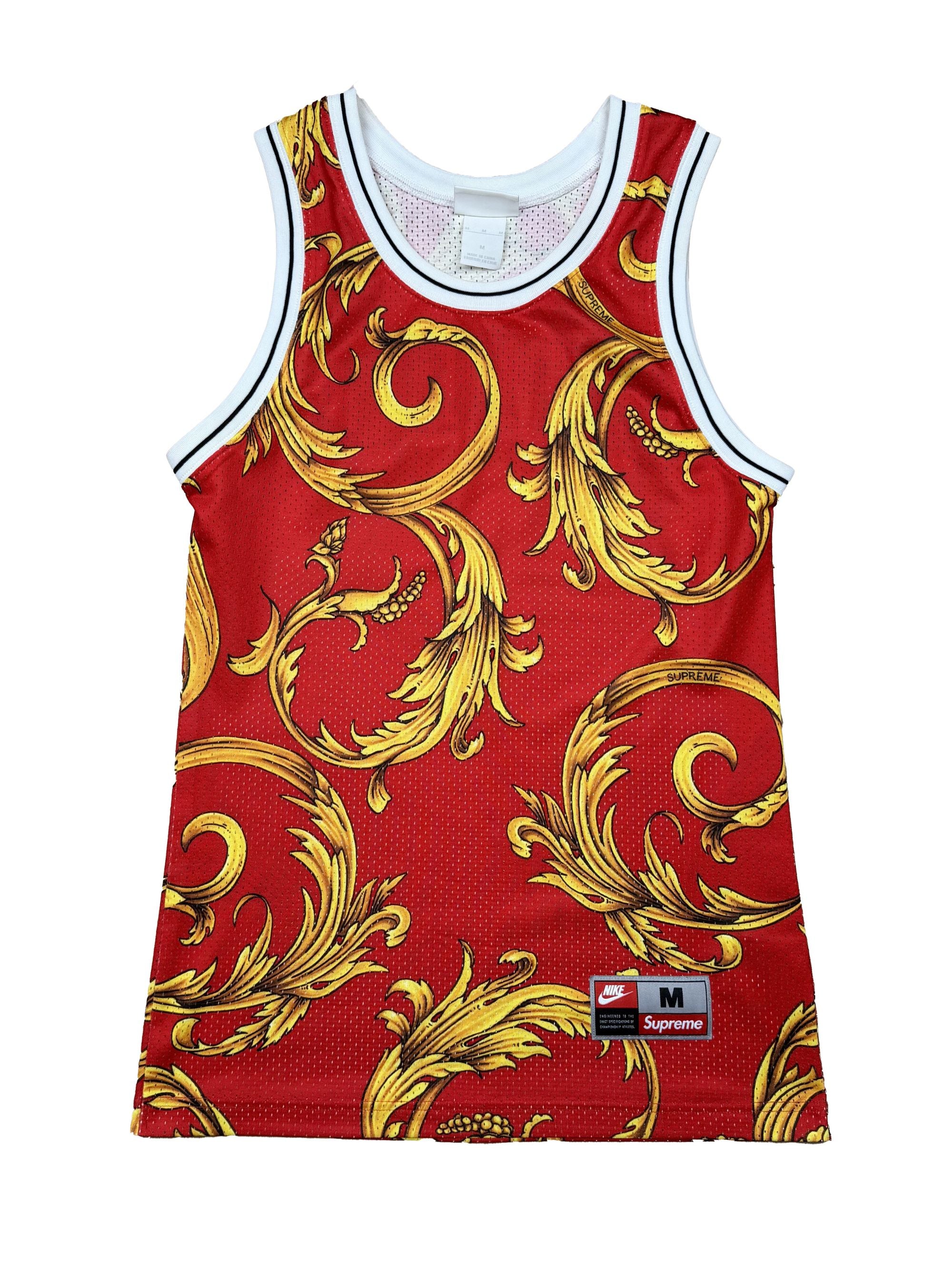 Supreme x Nike Basketball Jersey - Red Supreme