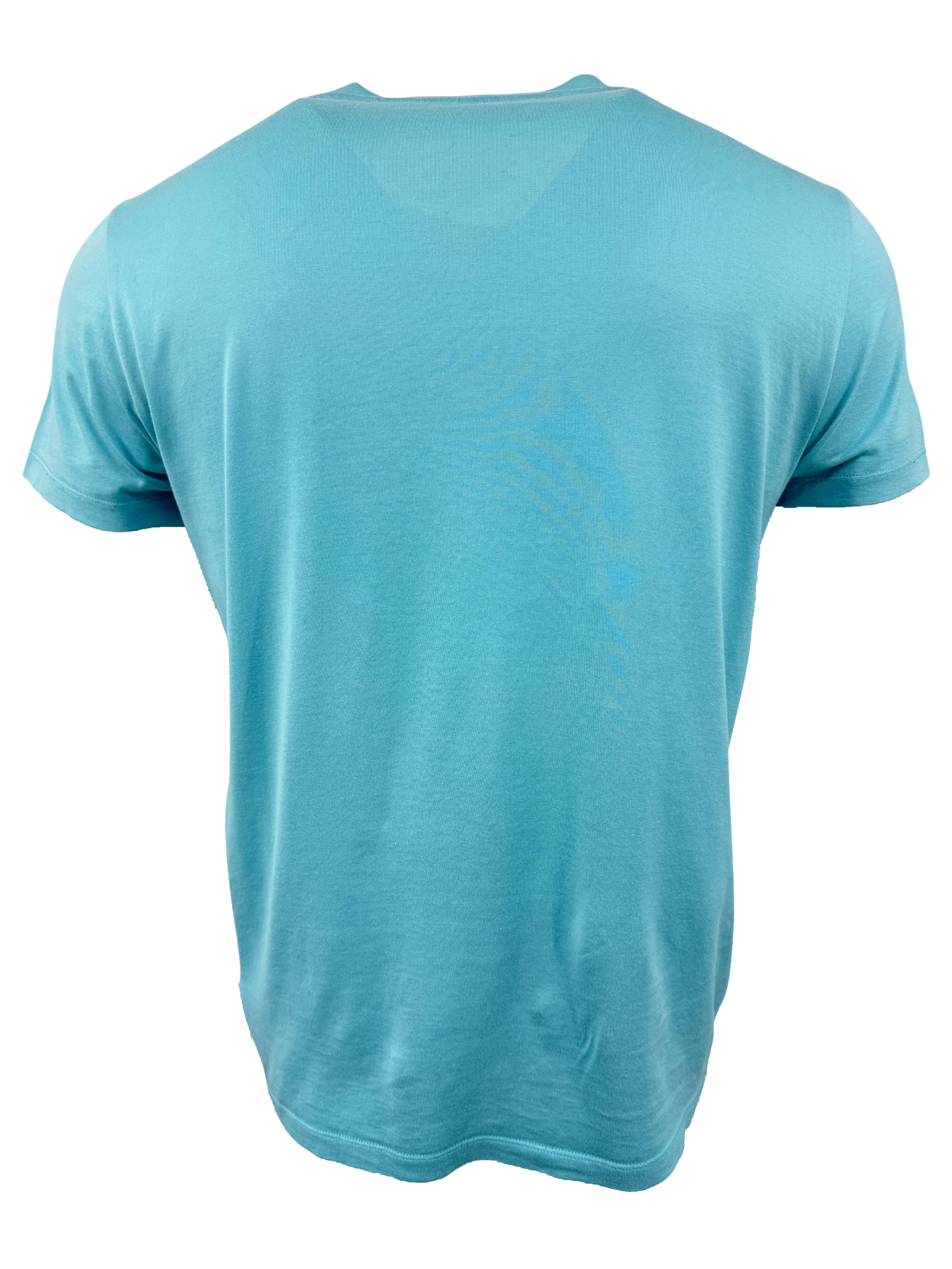 Moncler Multi Logo T-Shirt - Turquoise Moncler