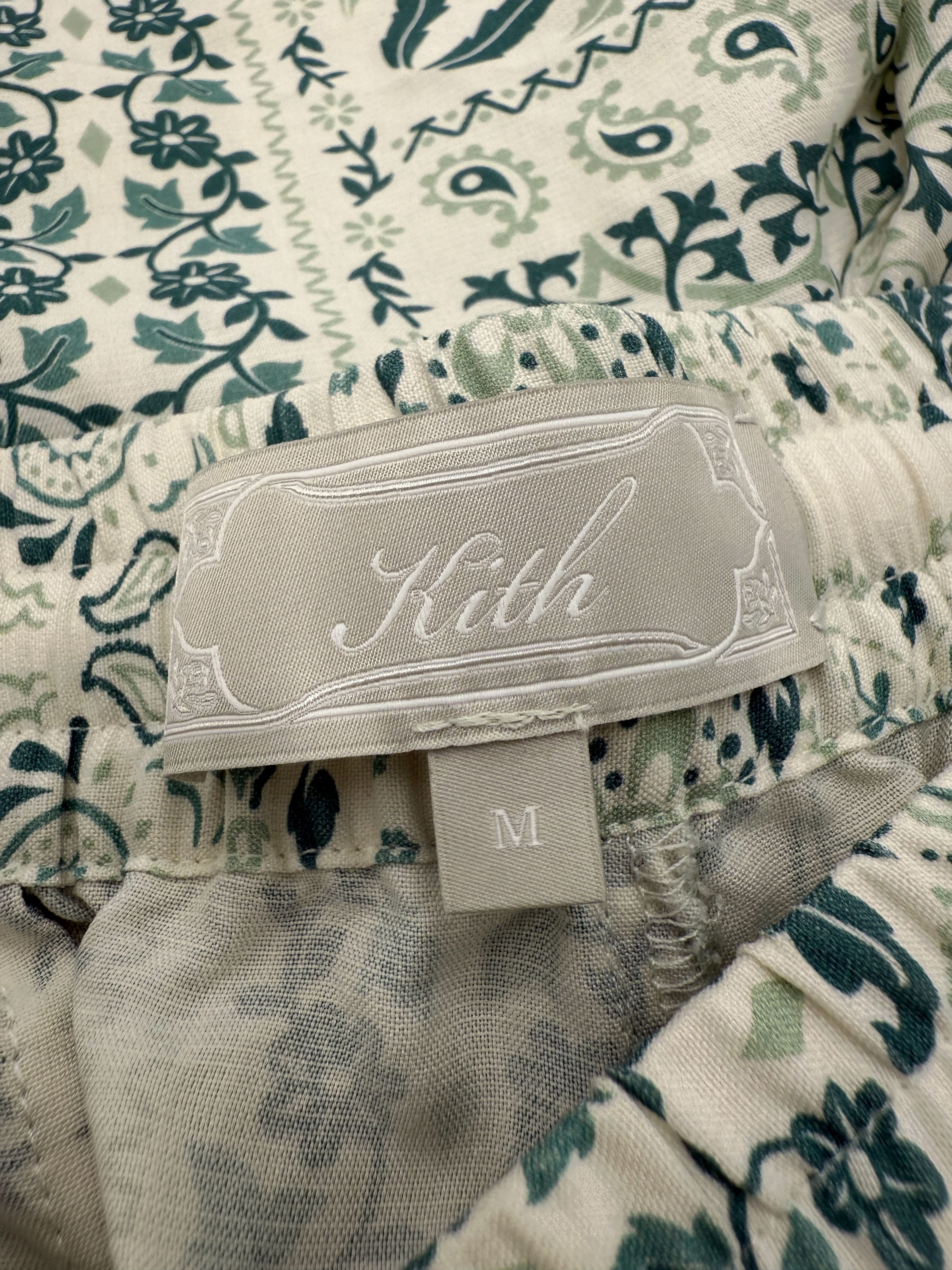 KITH Silk Bandana Shorts - White KITH