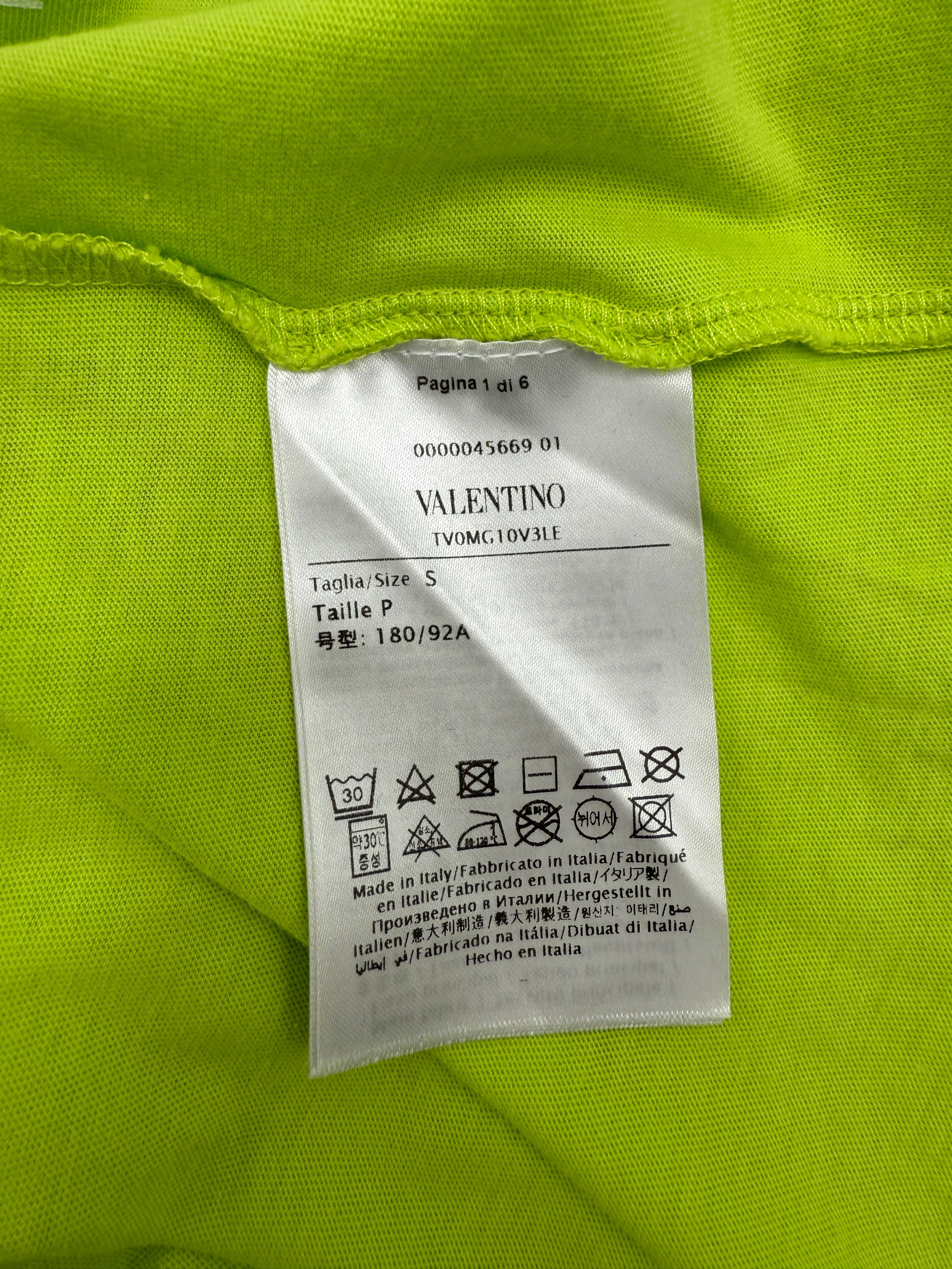 Valentino VLTN Logo T-Shirt - Green Valentino