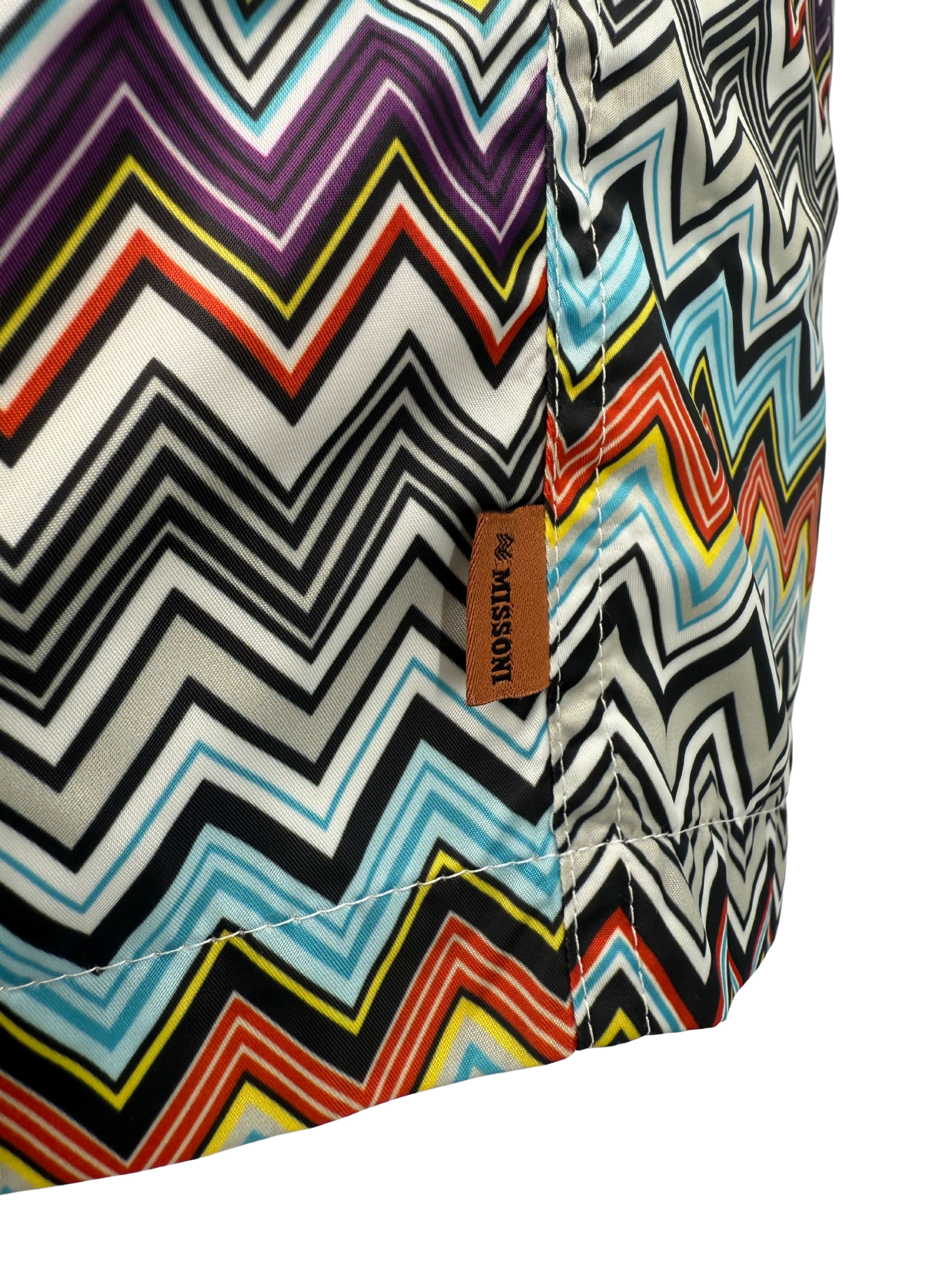 Missoni Zigzag Swim Shorts - Grey Missoni