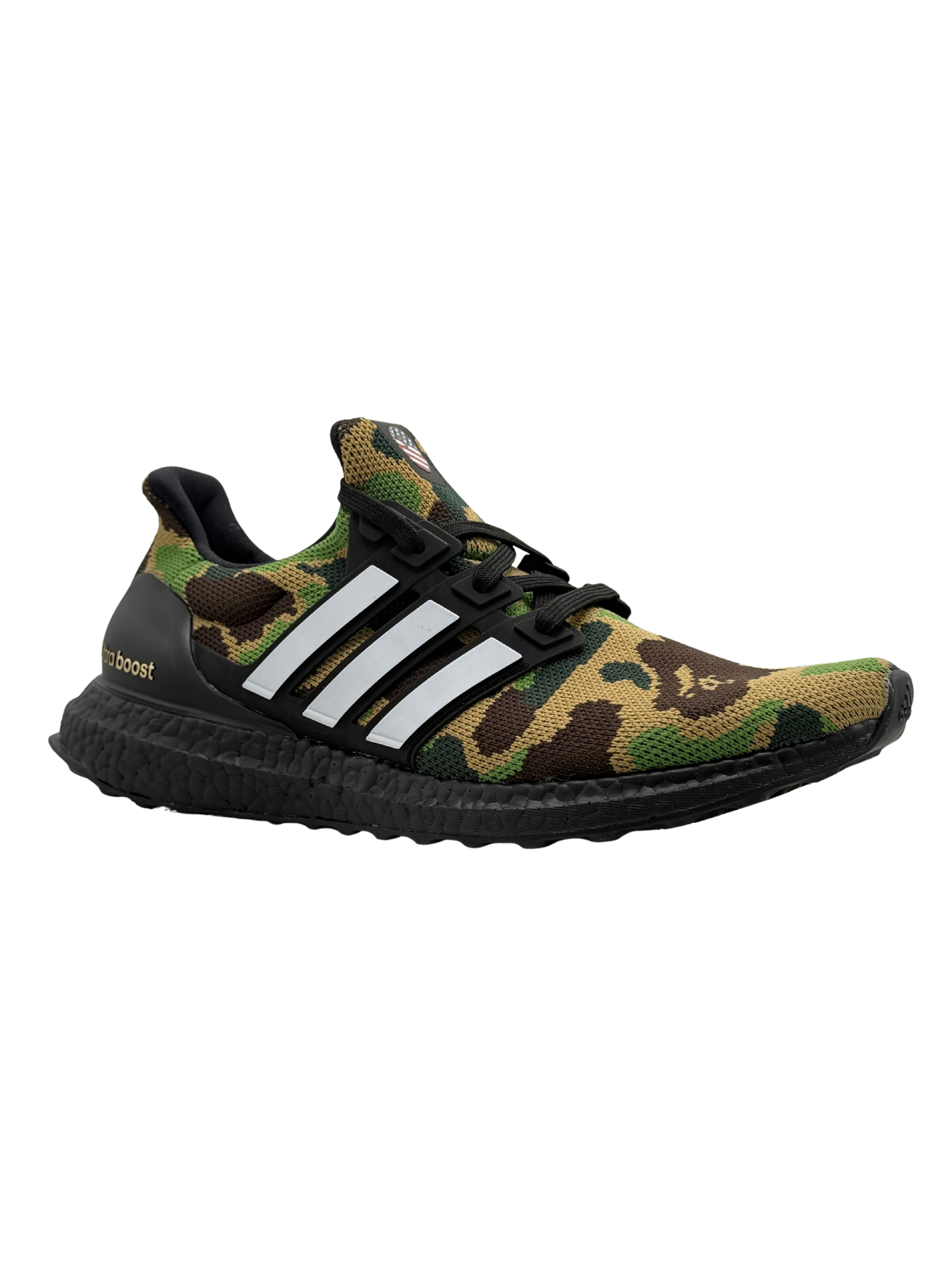 BAPE x Adidas UltraBoost 4.0 Trainer - Green (Unused)