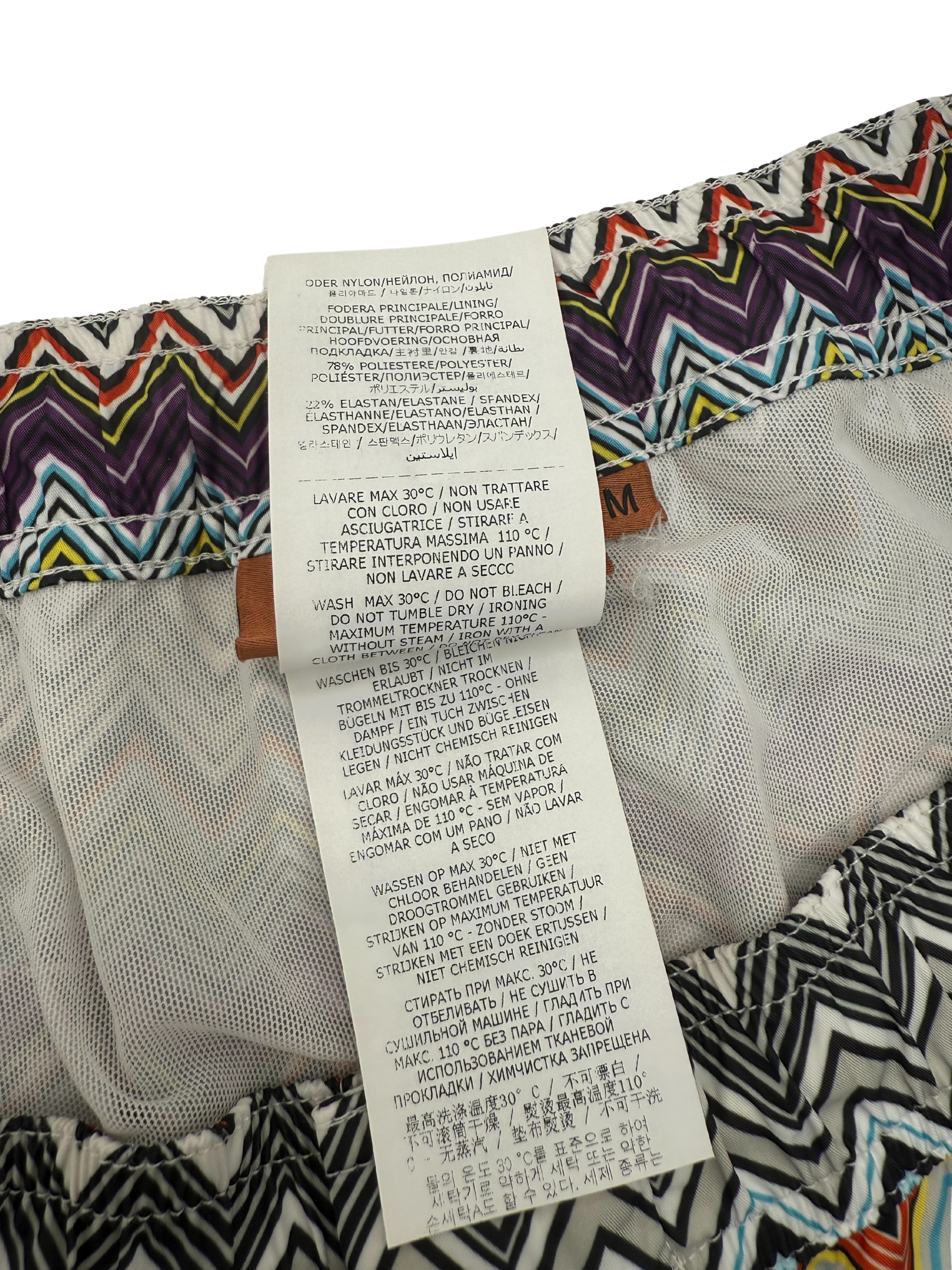 Missoni Zigzag Swim Shorts - Grey Missoni