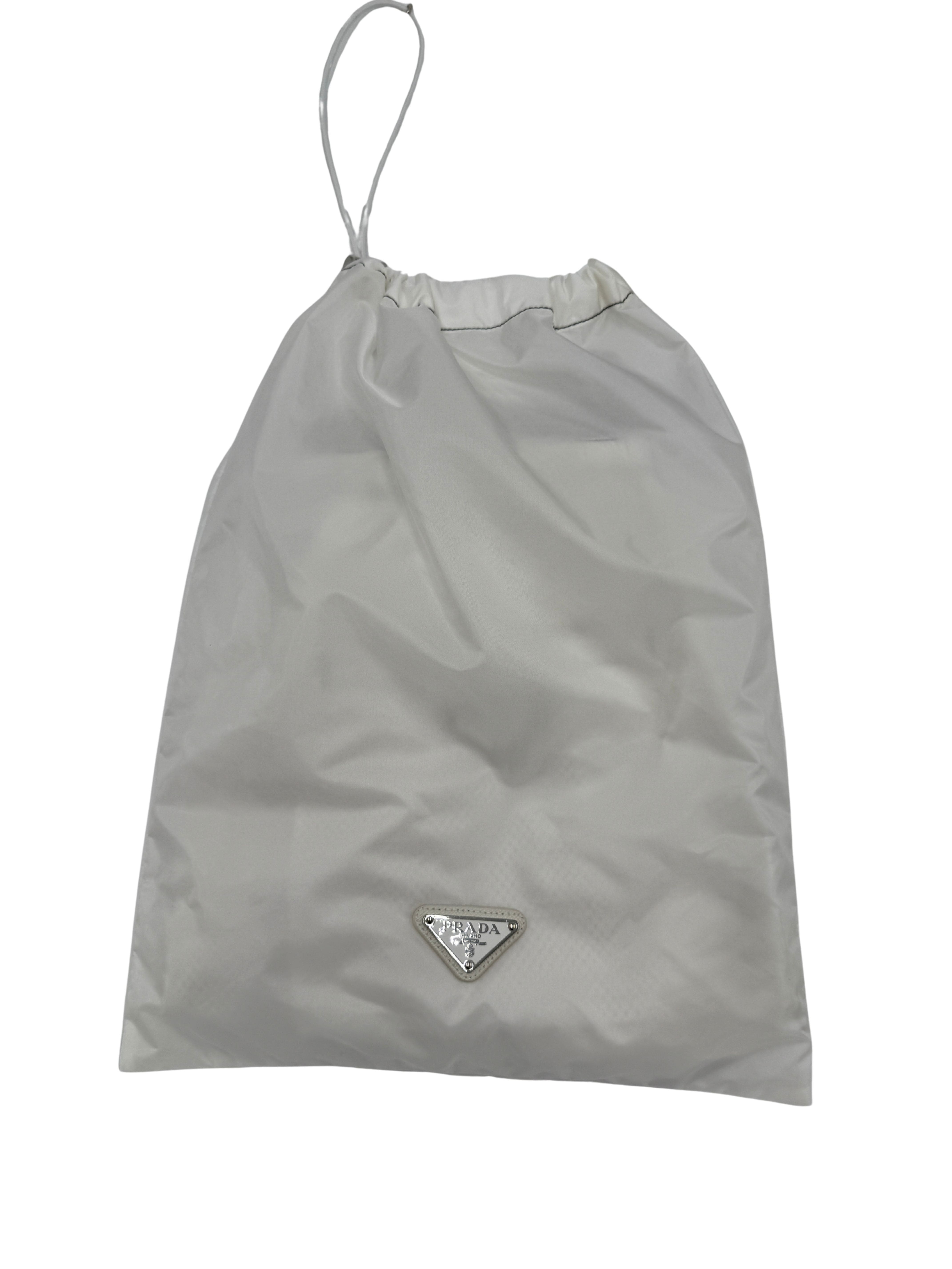 Prada Re-Nylon Swim Shorts - White