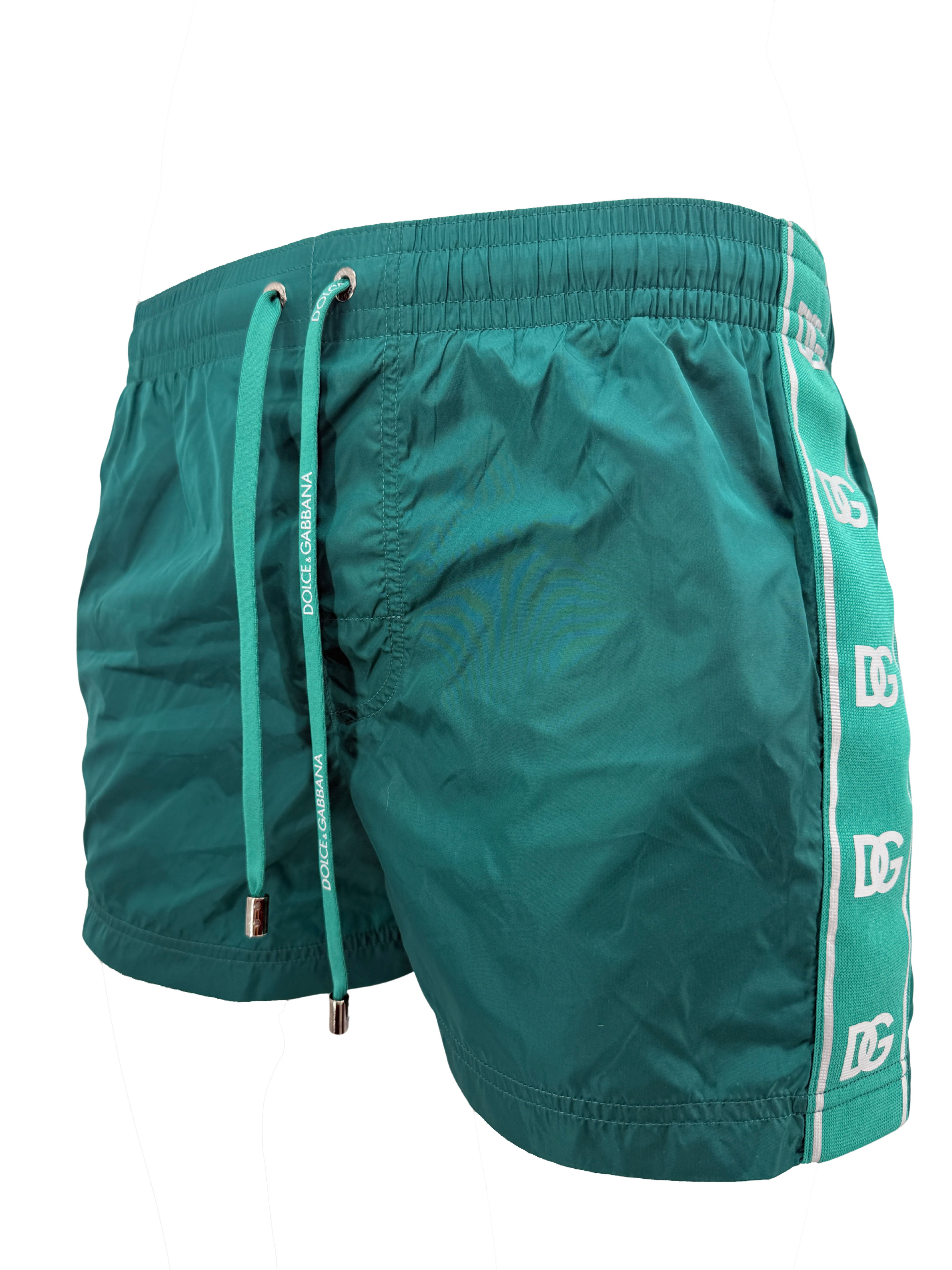 Dolce & Gabbana Swim Shorts - Green Dolce & Gabbana