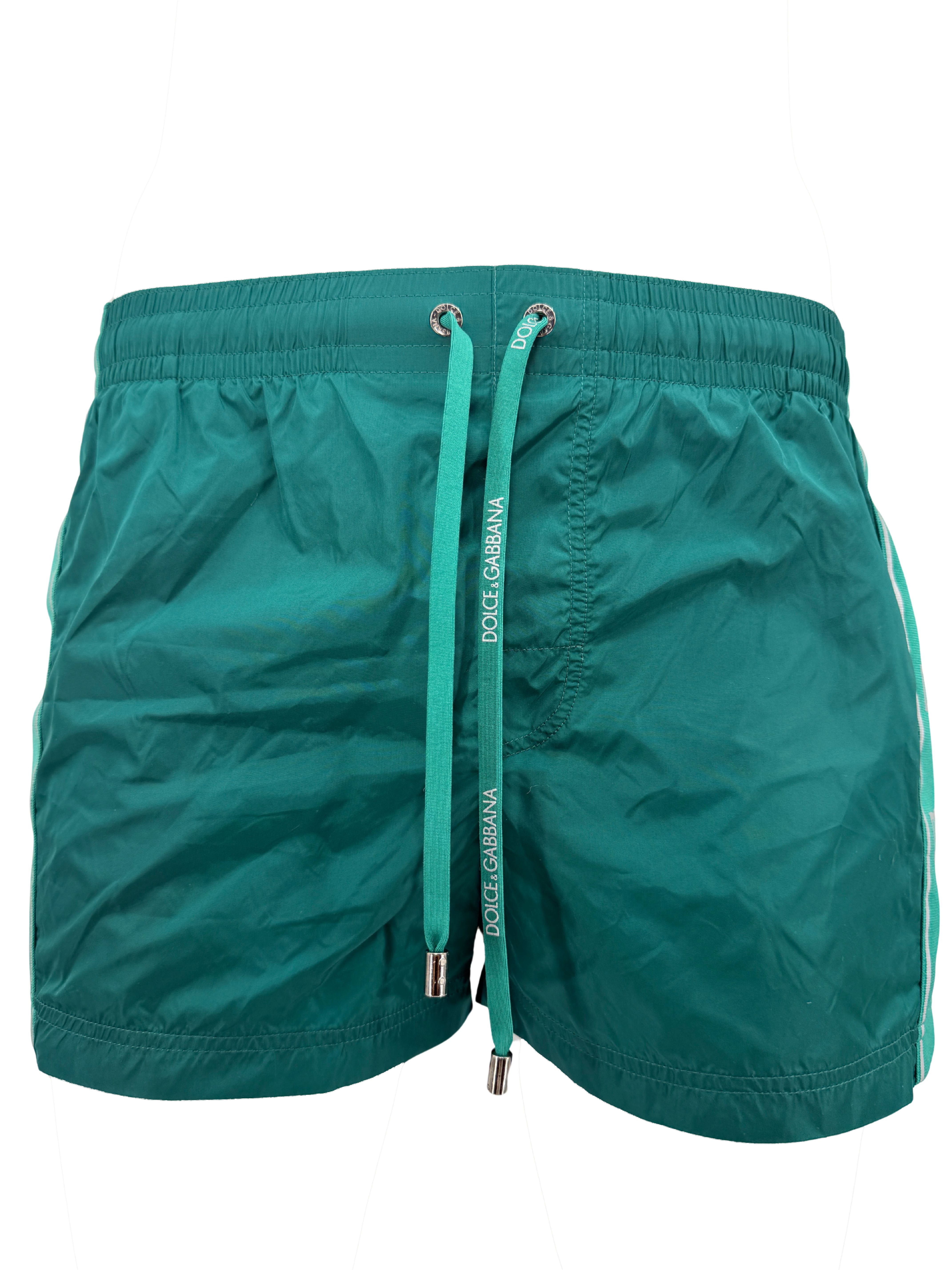 Dolce & Gabbana Swim Shorts - Green Dolce & Gabbana