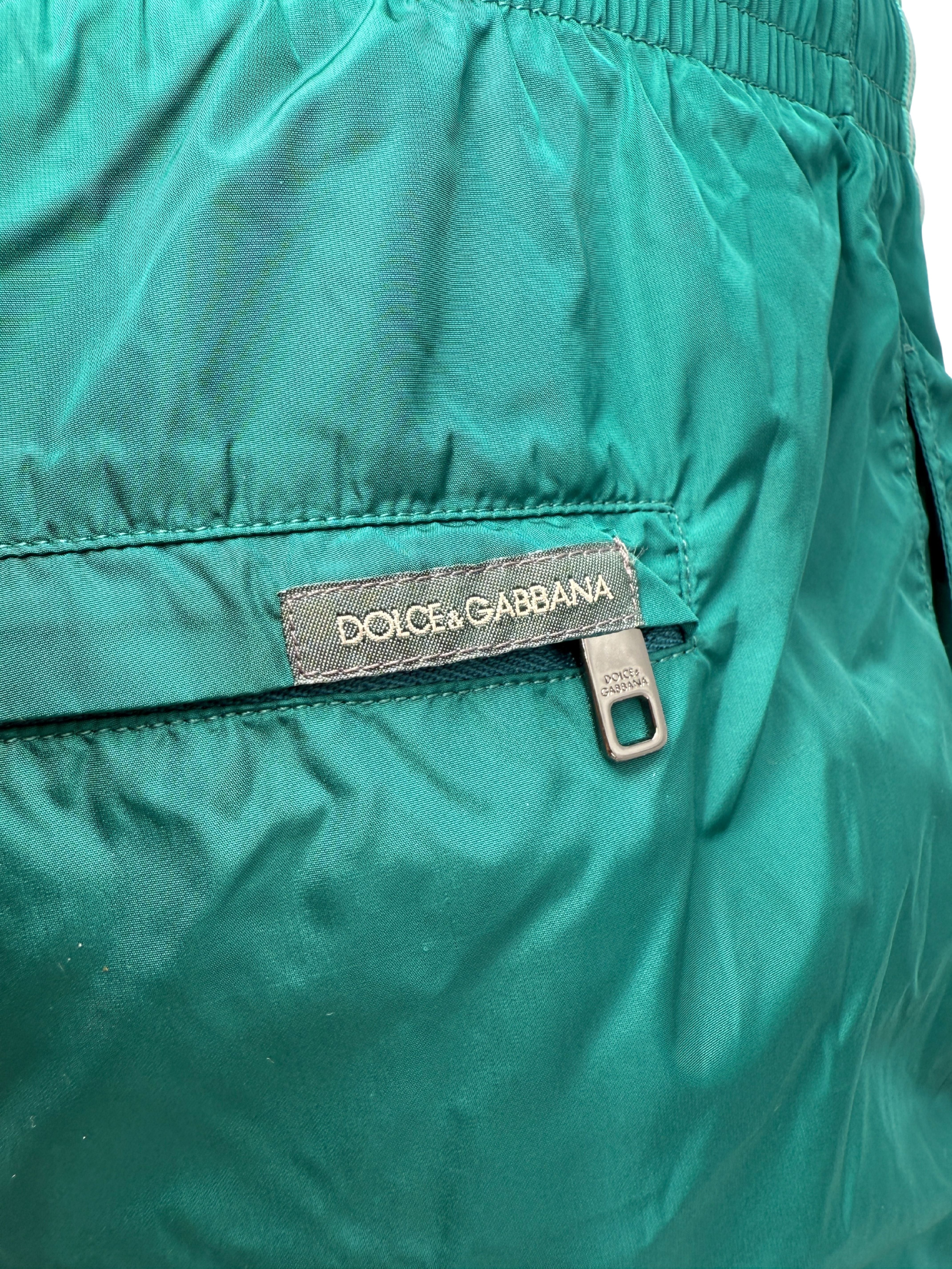 Dolce & Gabbana Swim Shorts - Green Dolce & Gabbana