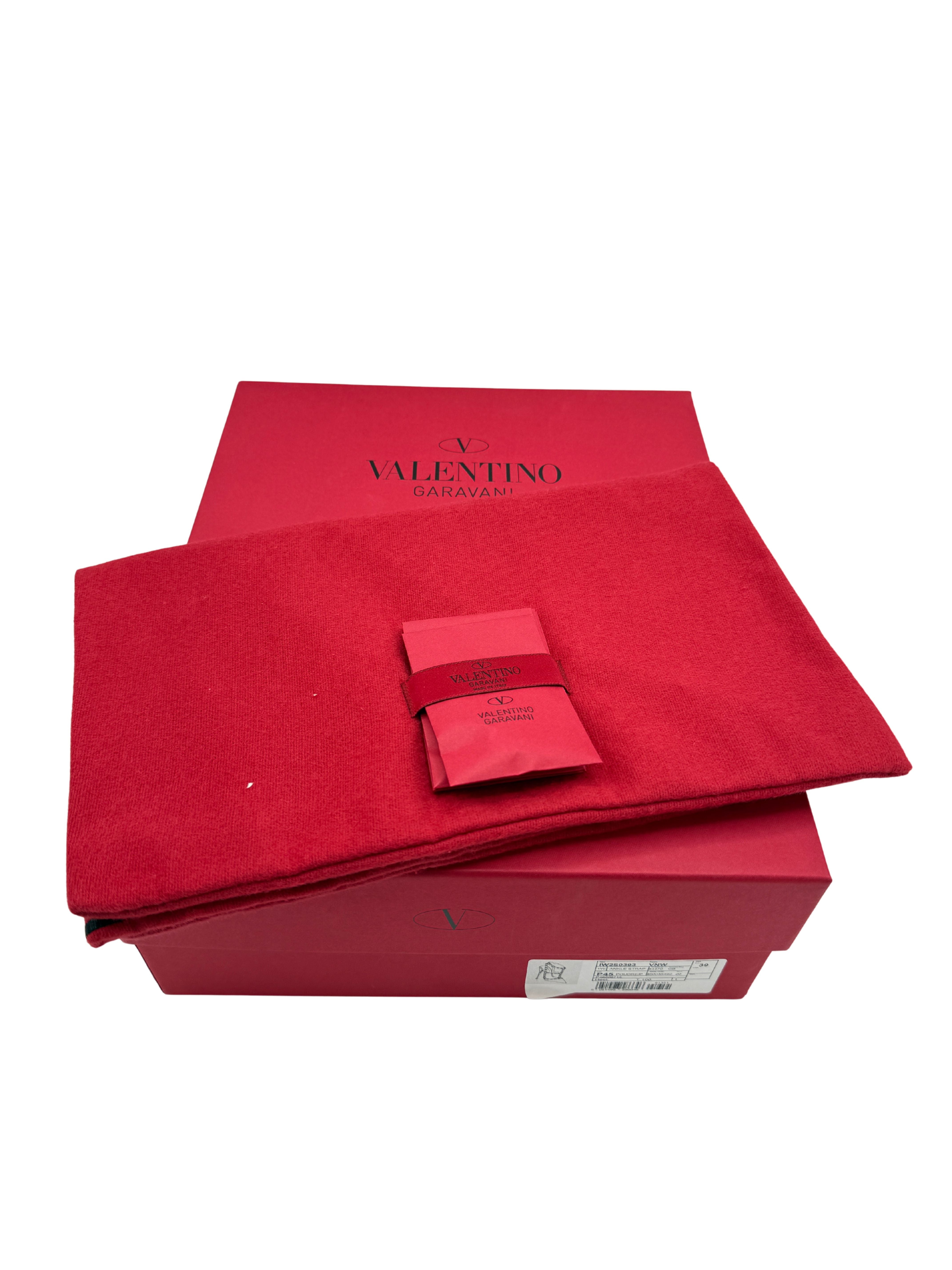 Valentino Rockstud Ankle Strap Pumps - Mauve Valentino