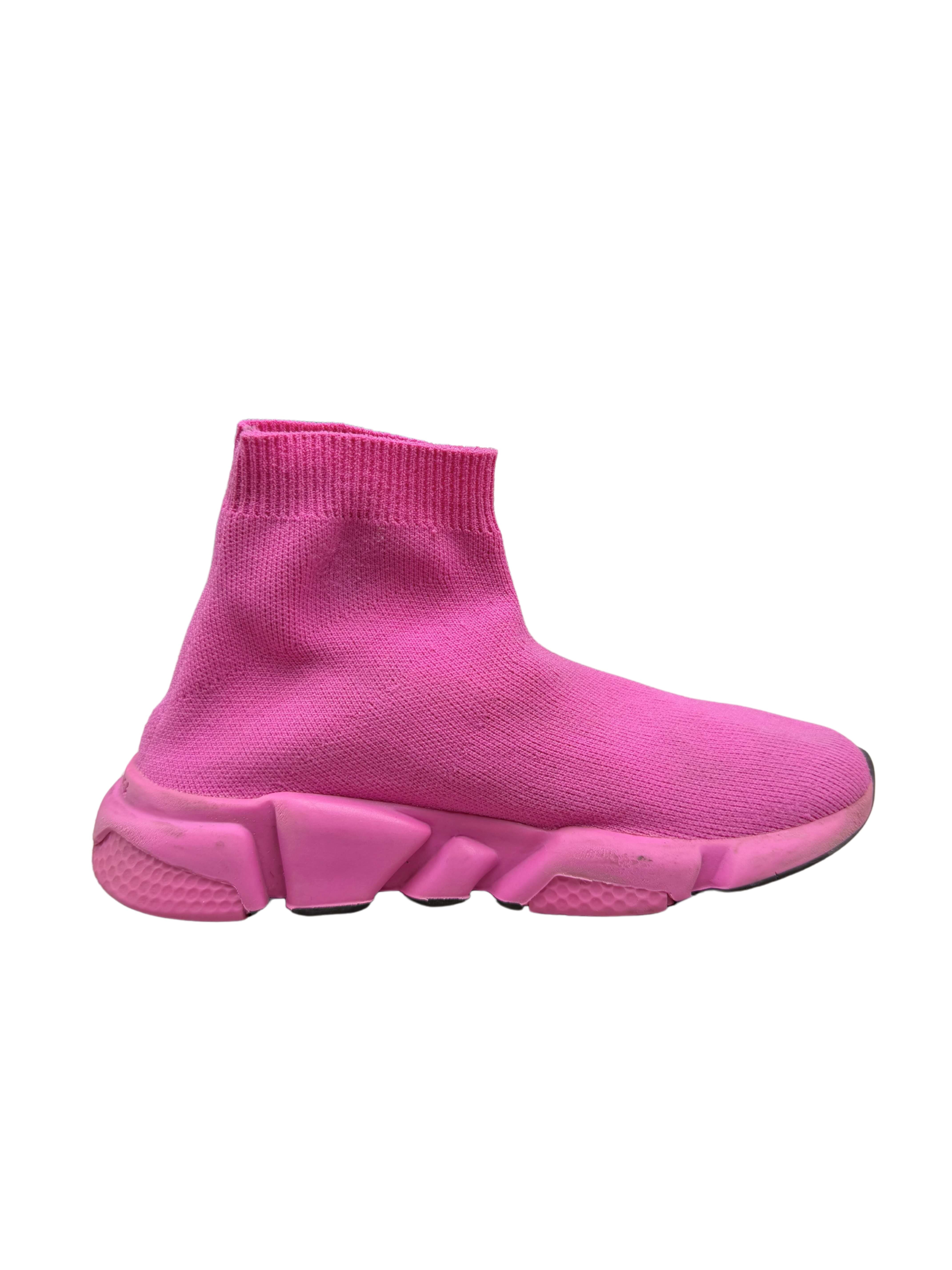KIDS - Balenciaga Speed Trainers - Pink Balenciaga