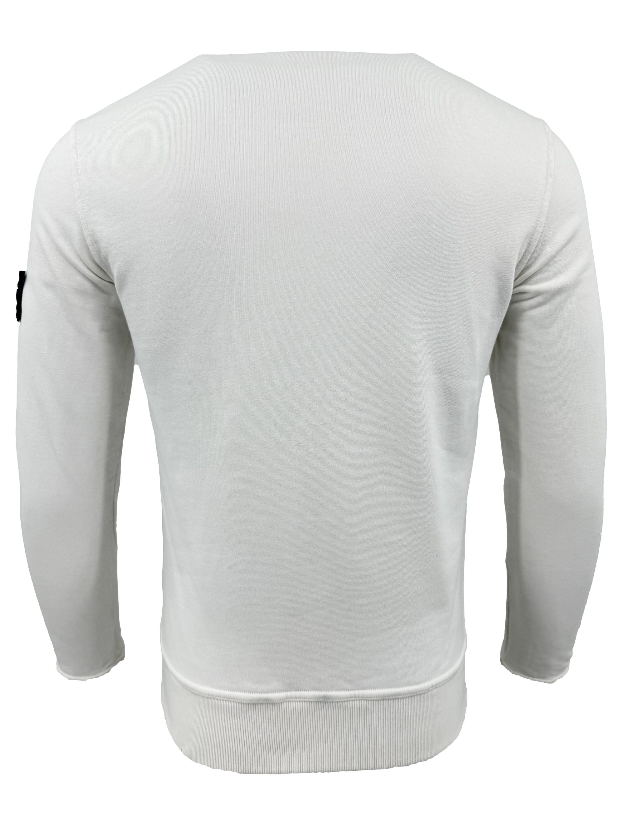 Stone Island Pocket Detail Sweatshirt - White Stone Island