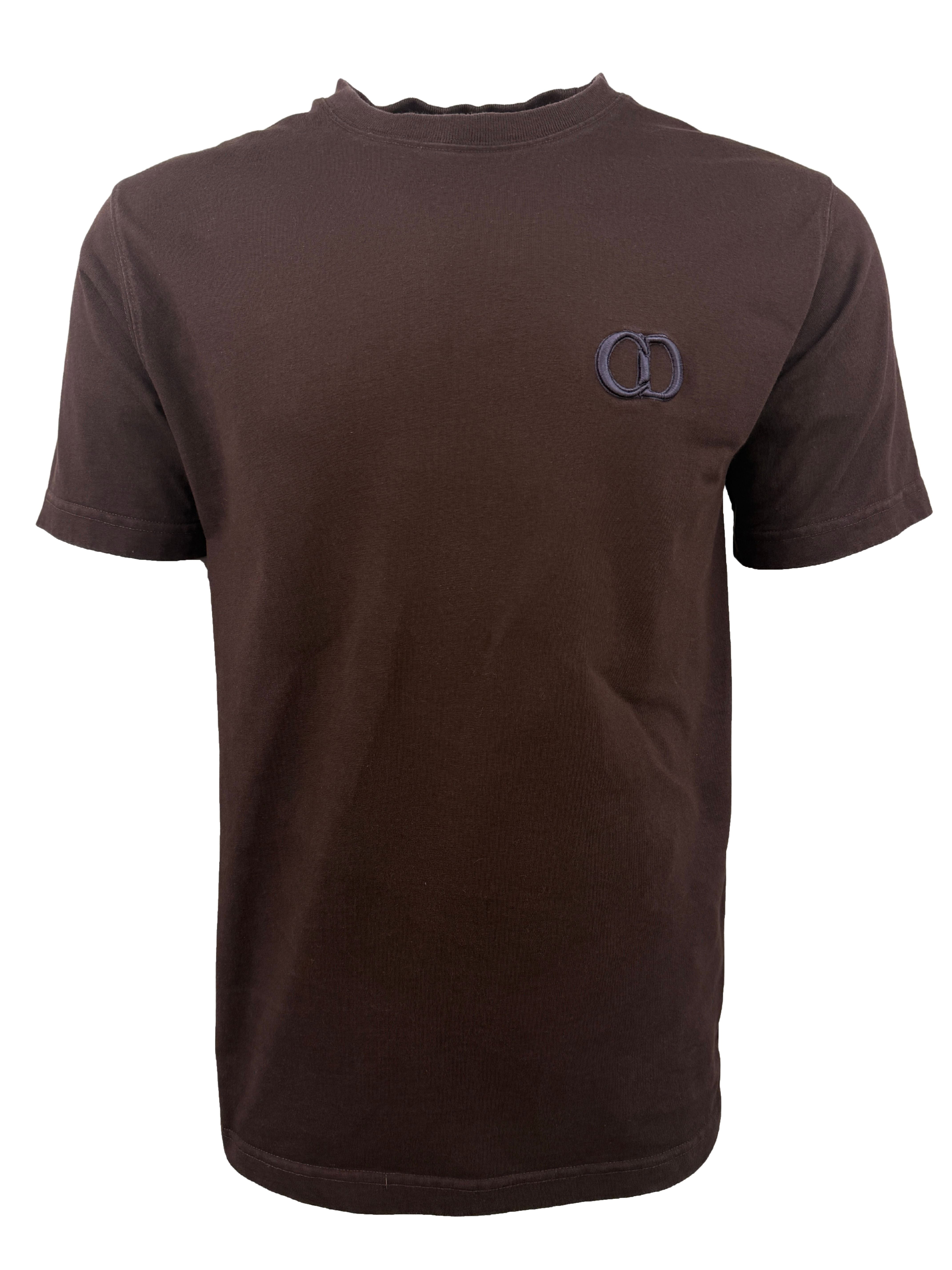 Dior CD Icon T-Shirt - Brown